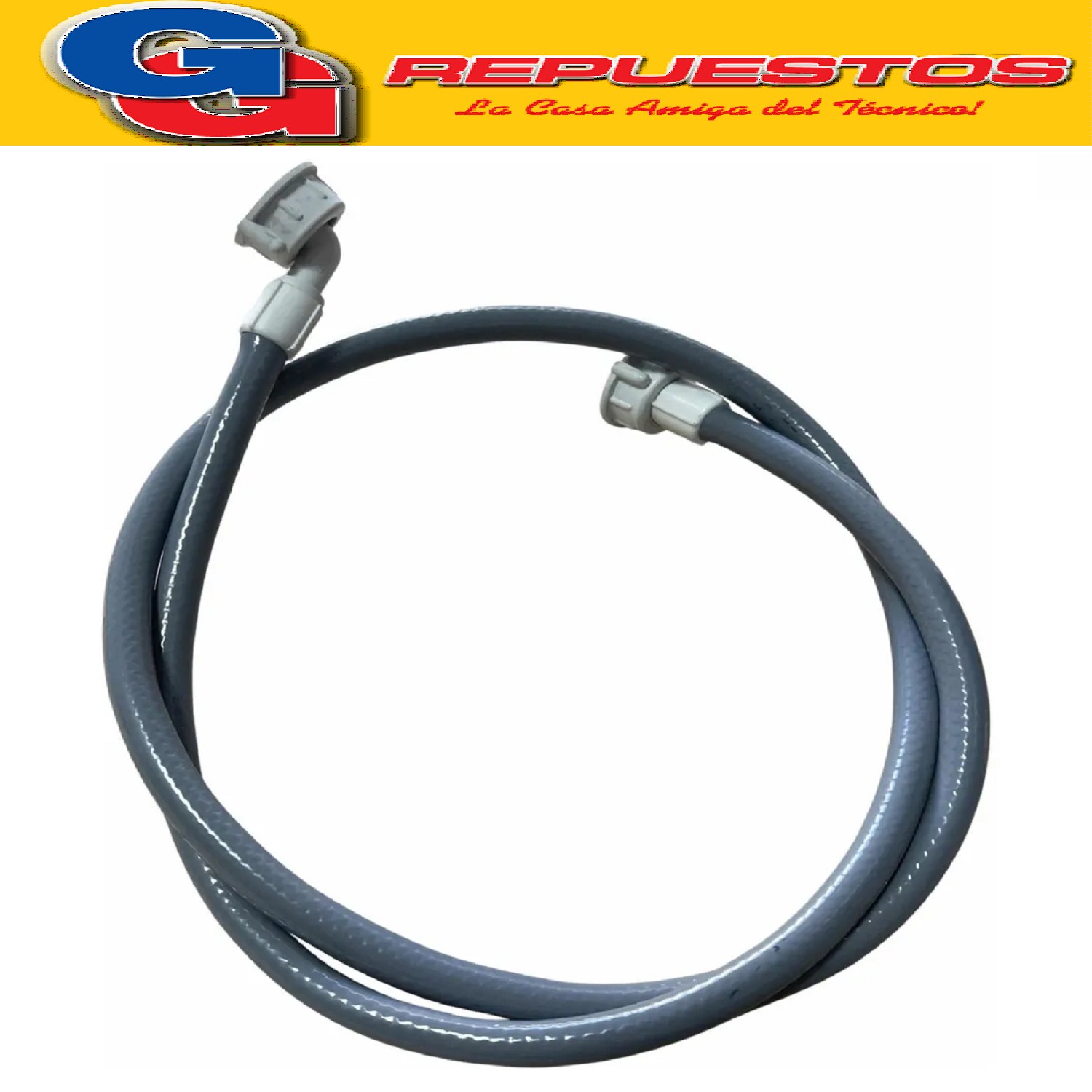 MANGUERA CARGA 2,50 MTS GRIS BRAZIL LAVARROPAS