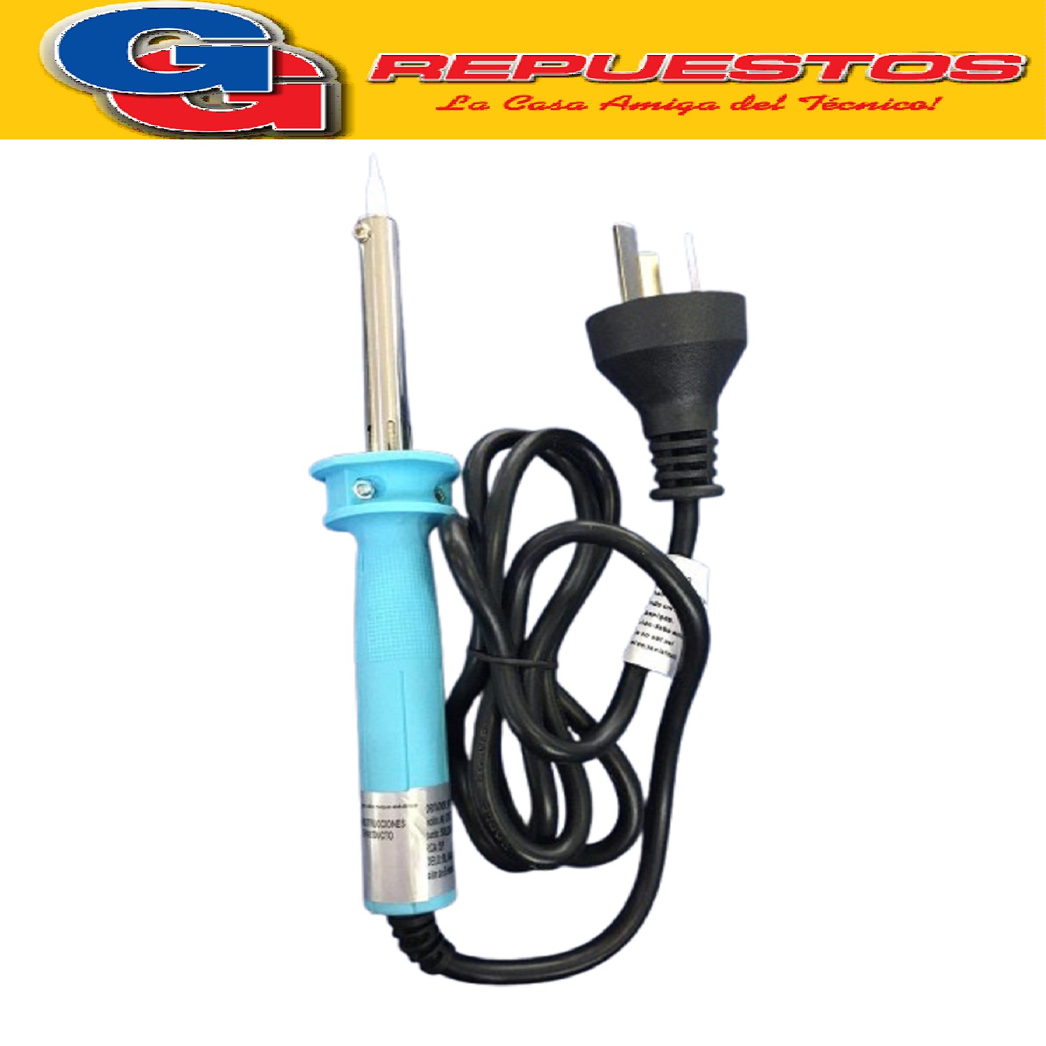 SOLDADOR DE ESTAÑO SAKO 40W PUNTA CERAMICA