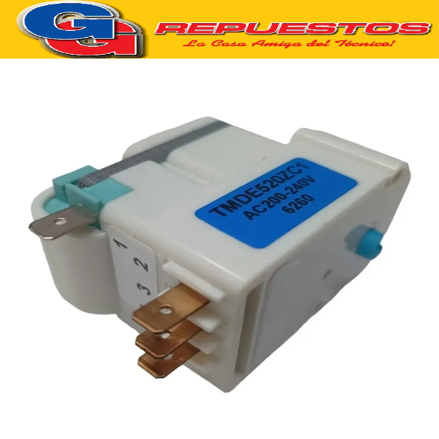 TIMER HELADERA NO FROST 6H 21-25MIN VDTP-625 220v-10A ARF430 
  REEMPLAZO GAFA HELADERA BlueStar