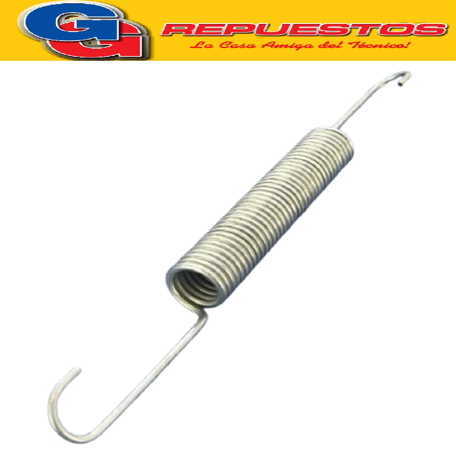 RESORTE  SUSPENSION  LAVARROPAS  COMPATIBLE CON  WHIRLPOOL   AWT2054-AWT2254 SER _AWT2254 ser 41041/43-AWT2255-AWT2280-AWT2285 ser_41058 -AWH820-735-725-720-AWE6317-2017 (ORIG.) (cuelgan 4 resortes por equipo) Cod.Origen: 481249248162 (WHIRLPOOL) largo 20cm