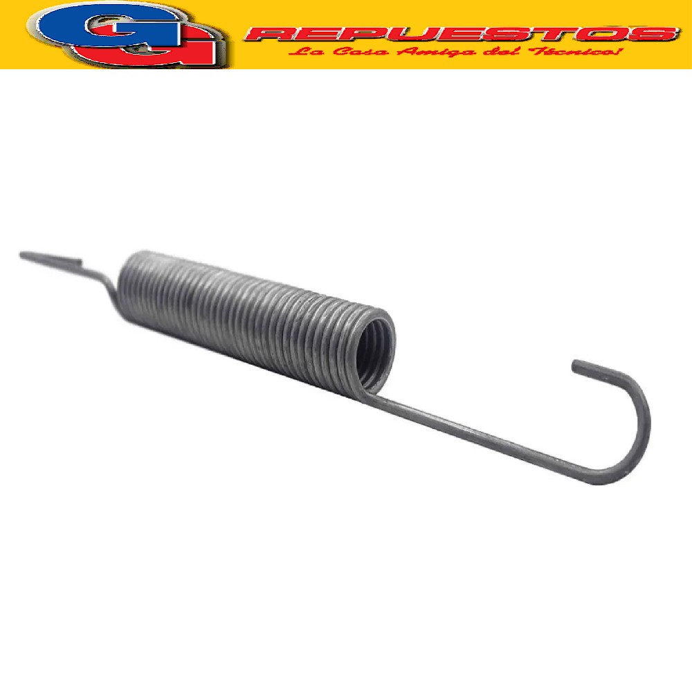 RESORTE  SUSPENSION  LAVARROPAS  COMPATIBLE CON  WHIRLPOOL   AWT2054-AWT2254 SER _AWT2254 ser 41041/43-AWT2255-AWT2280-AWT2285 ser_41058 -AWH820-735-725-720-AWE6317-2017 (ORIG.) (cuelgan 4 resortes por equipo) Cod.Origen: 481249248162 (WHIRLPOOL) largo 20cm