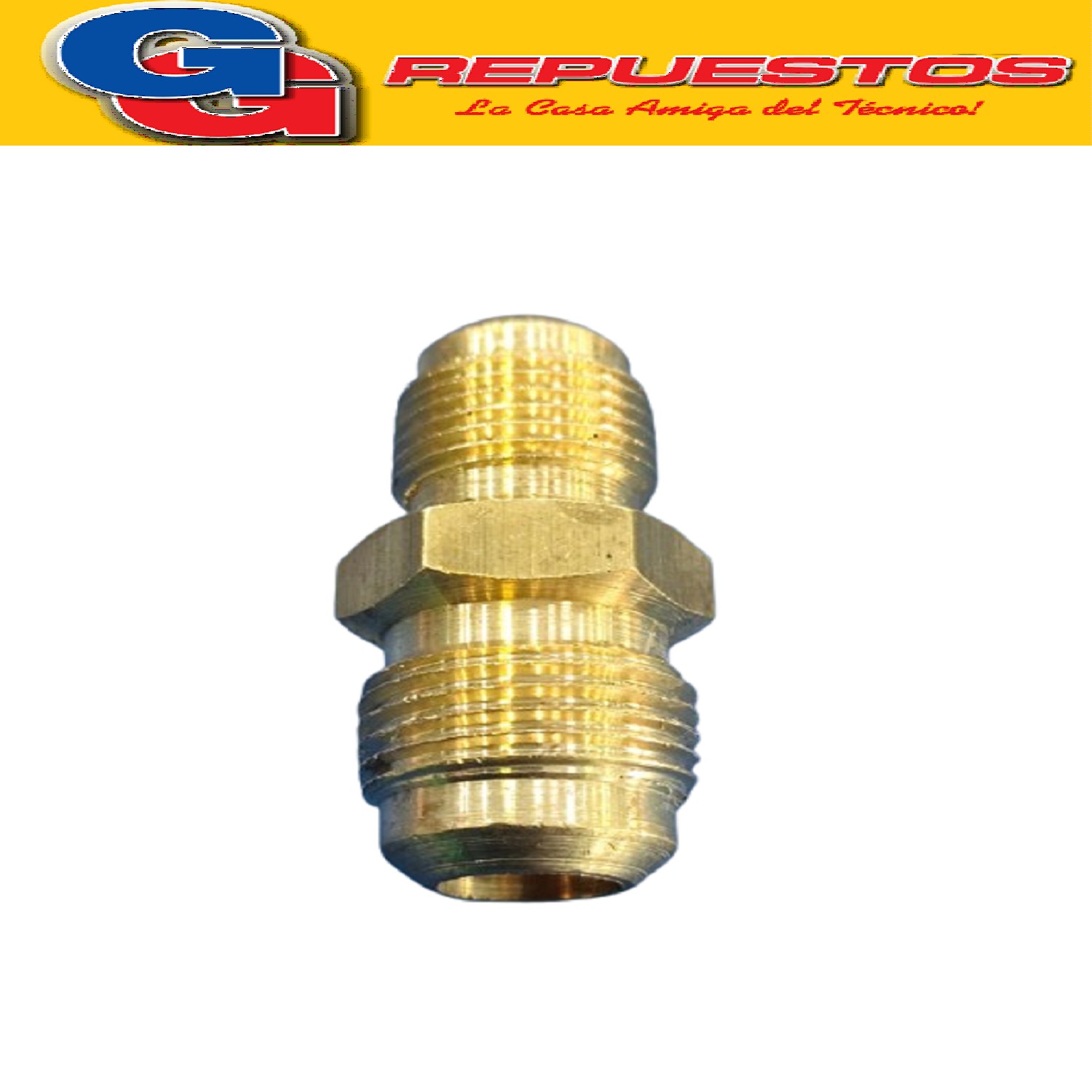REDUCCION UNION 1/2 FLARE M x 3/8 FLARE M