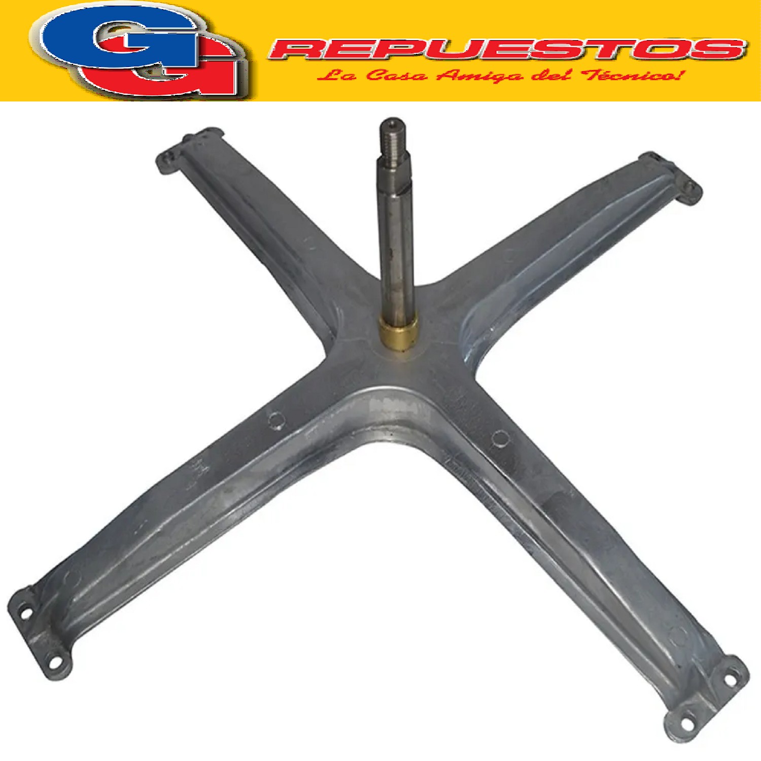 EJE SOPORTE TAMBOR LAVARROPAS PARA COVENTRY 416  PATAS 4 BRA ZOS MERLONI 03-03 PARAT/ORIGINAL 4  COVENTRY 416-WHIRLPOOL AWG197-AWF930-AWF931-AWF935--AWF94-PEABODY  TONOMAC TM60 GM 60 GM60 zenith Z6 NACIONAL s/torn. (4 PATAS -400rpm.) Cod.Origen:
481990303688 (WHIRLPOOL) 480141817095 (WHIRLPOOL) 236000300 (ARDO MERLONI) 52003300 (ARDO MERLONI) 52007000 (ARDO MERLONI) Produttore: EBI (023)