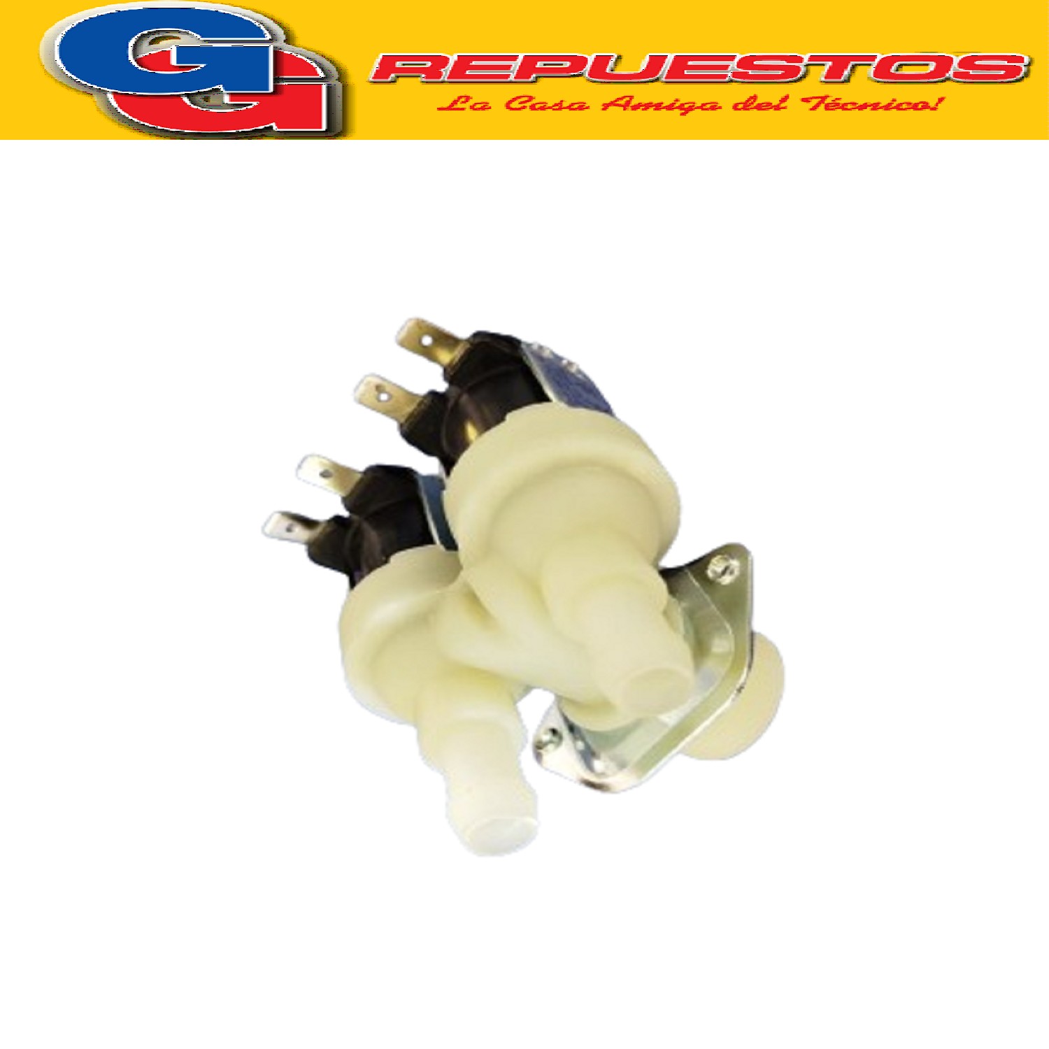 ELECTROVALVULA 2 VIAS 90º  LAVARROPAS DREA FAMILY Y OTROS  - VA EN VARIAS MARCAS Y MODELOS  FAMILY 6 ECO FAMILY 7 MAX