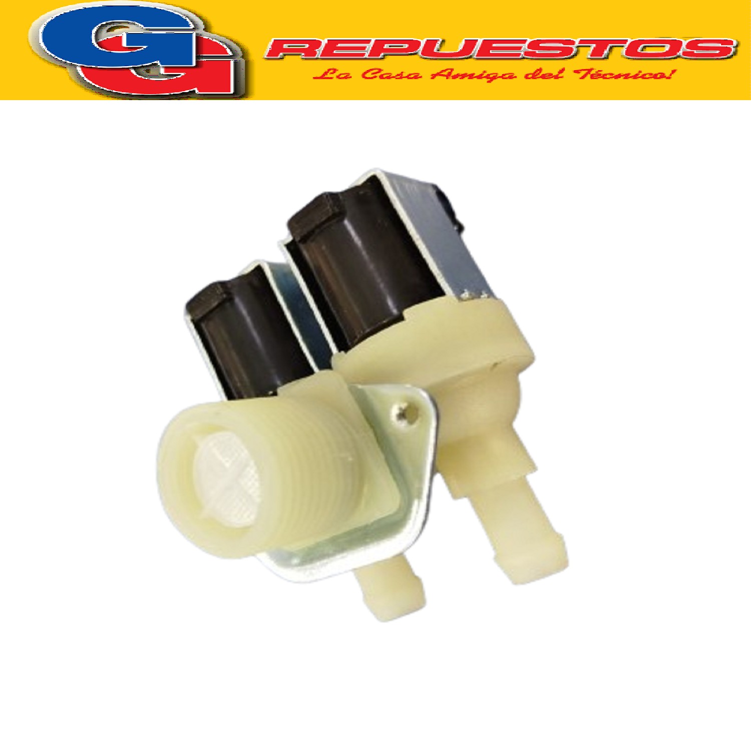 ELECTROVALVULA 2 VIAS 90º  LAVARROPAS DREA FAMILY Y OTROS  - VA EN VARIAS MARCAS Y MODELOS  FAMILY 6 ECO FAMILY 7 MAX