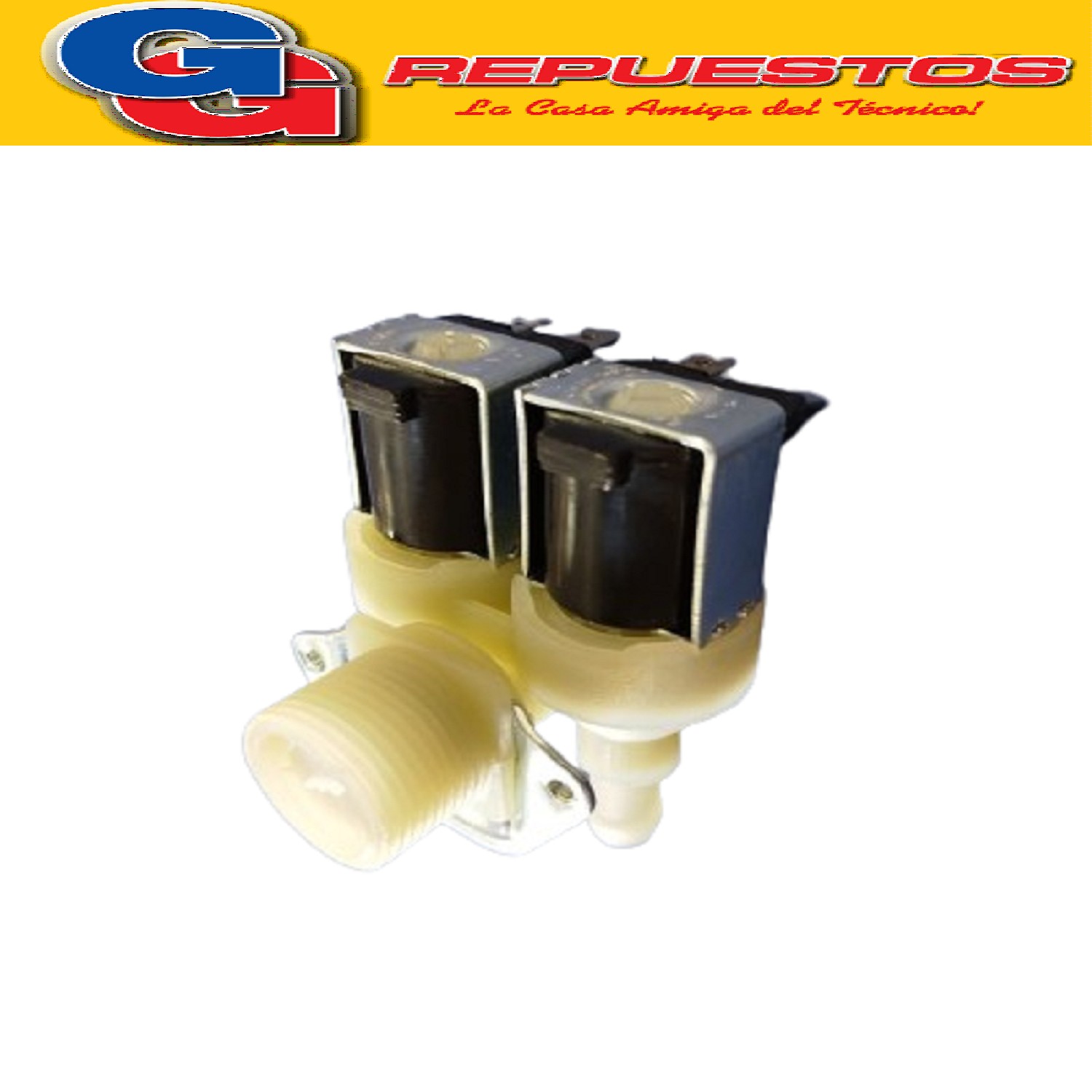 ELECTROVALVULA 2 VIAS 90º  LAVARROPAS DREA FAMILY Y OTROS  - VA EN VARIAS MARCAS Y MODELOS  FAMILY 6 ECO FAMILY 7 MAX