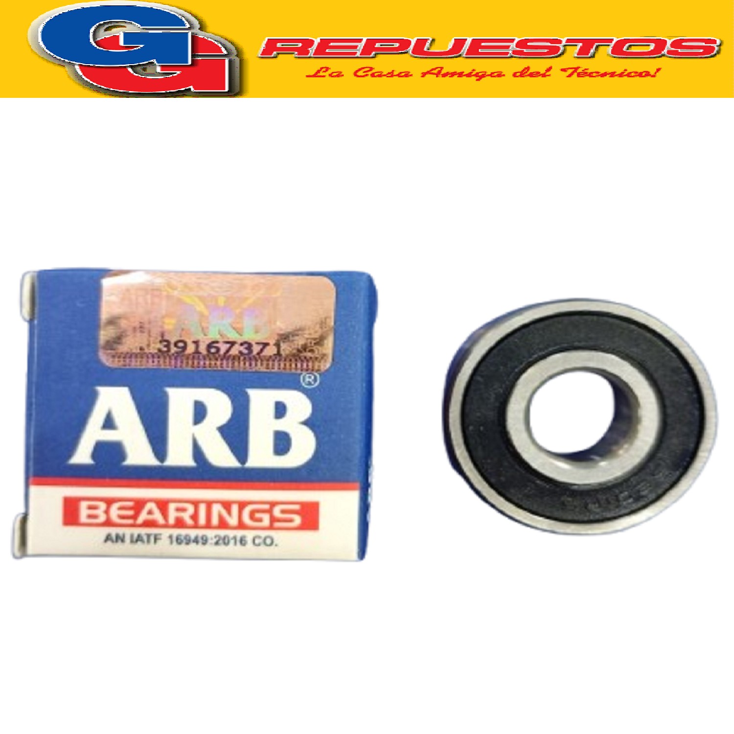 RULEMAN 6201 2RS 12 mm x 32 mm x 10 mm  ARB