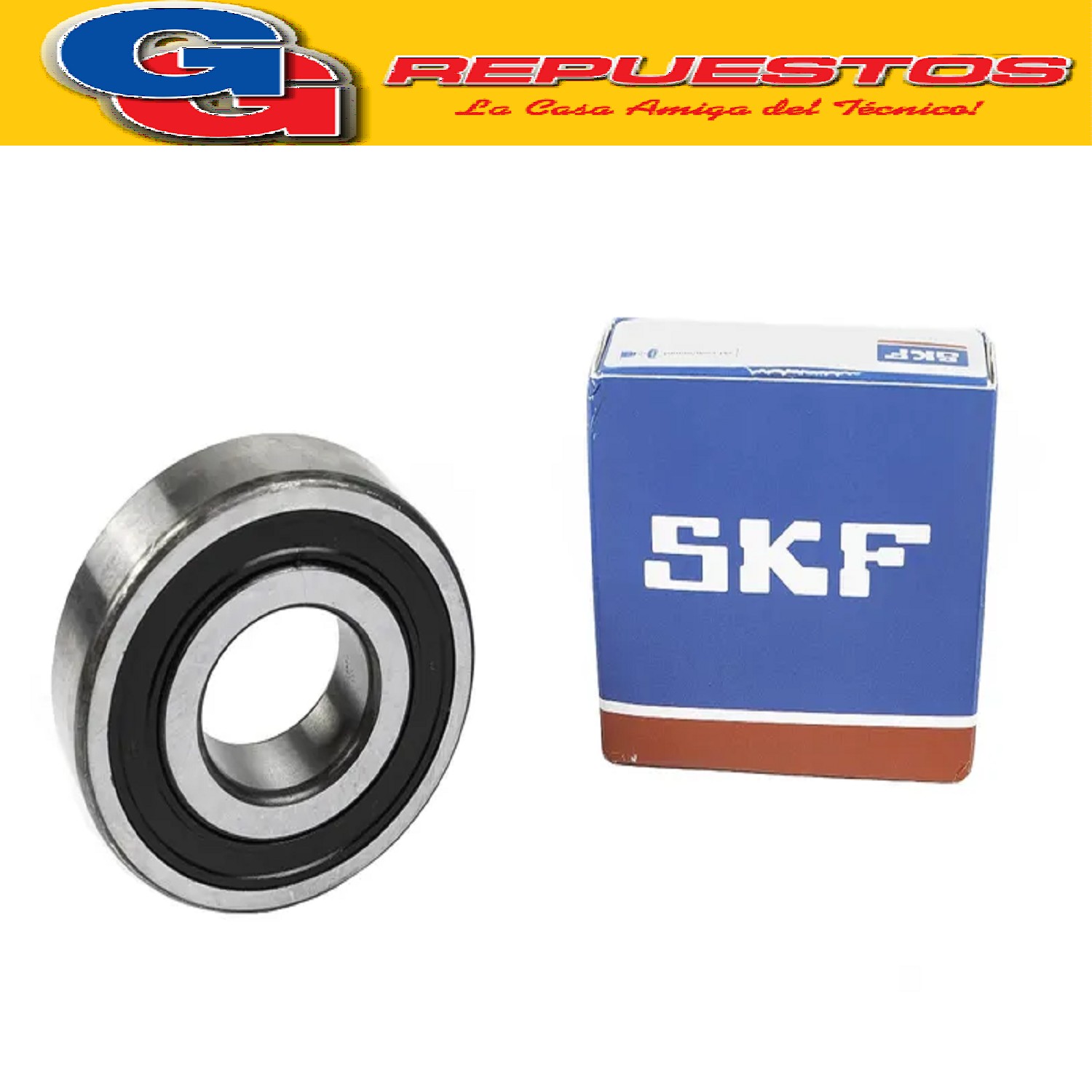 RULEMAN 6204 2RS 20 mm x 47 mm x 14 mm SKF 2RSC3