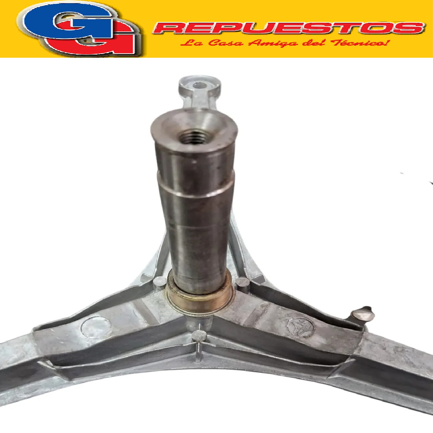 EJE SOPORTE TAMBOR LAVRROPAS LONGVIE F9550-F9580W
(Nac.) Co PUNTA REDONDA C/ Chaveta PARA RULEMAN 6205-6205