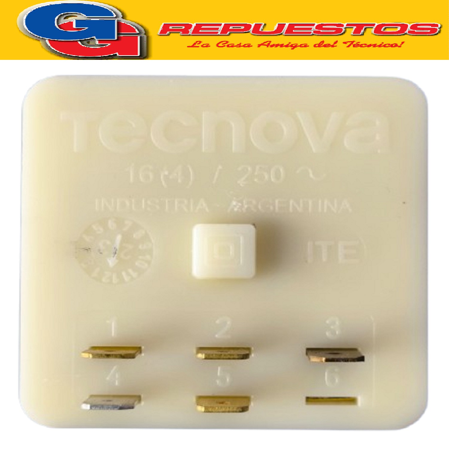 TIMER DE LAVARROPAS TECNOVA DE 5 CONTACTOS MEDIA CAÑA DOBLE  FUNCION, PARA LAVARROPAS ESLABON DE LUJO, ESTANDO EL EJE PRESIONADO, SE GIRA Y LAVA POR 25 MINUTOS, AL TIRAR DE LA PERILLA HACE EL CUARTO DE GIRO PARA LA BOMBA DE DESAGOTE.