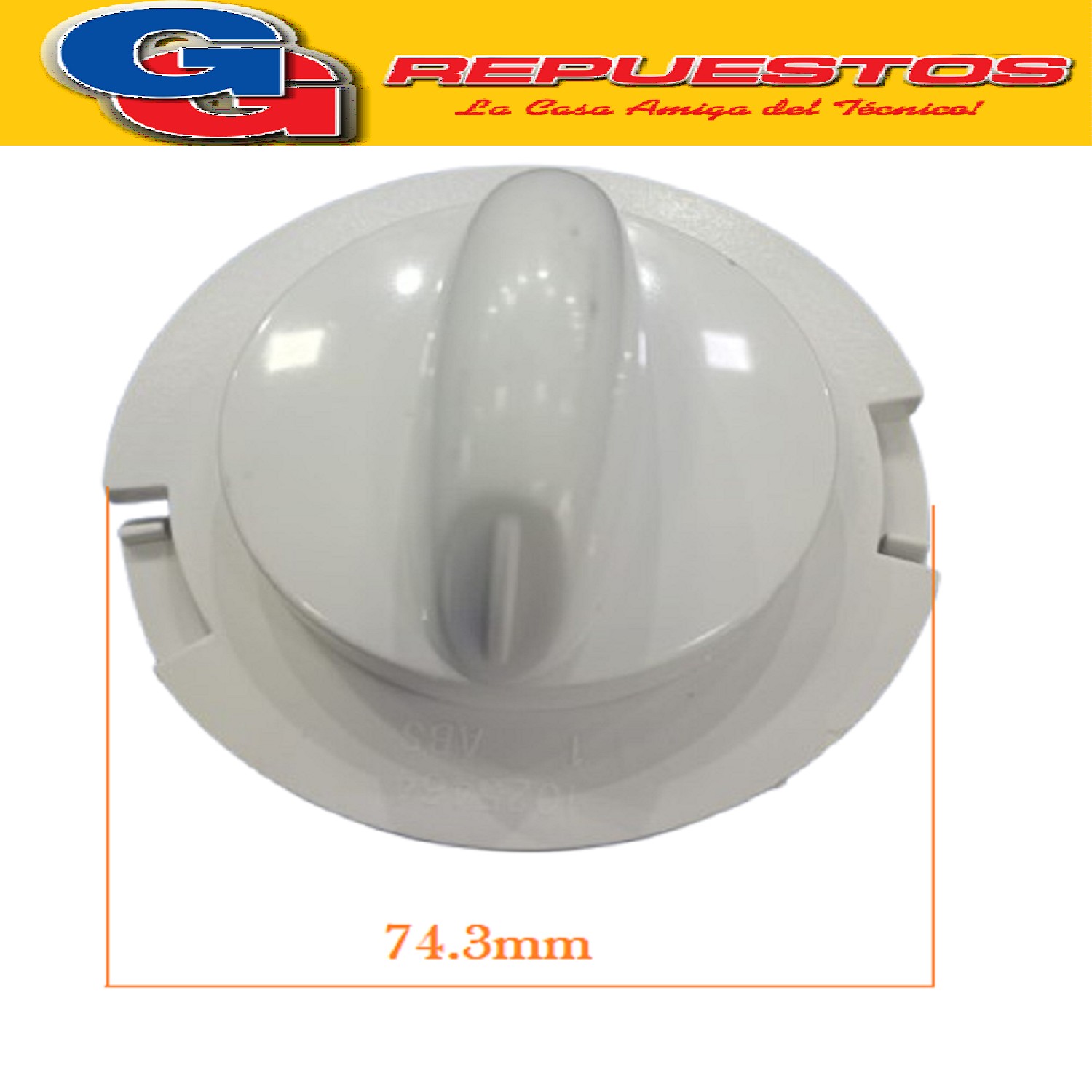 PERILLA DE TIMER LAVARROPAS PARA WHIRLPOOL AWM468/Pta Nva- A WM748/ Pta Nva-AWM968-WFA900/Nvo gabinete-WFA700/Nvo gabinete-WFA600_Nvo gabinete-DREAN  ESLABON DE LUJO PATRIOT 54RS (ORIGINAL)  CON TRABAS SUJECION y EJE LARGO 1/2 CAÑA ASA CANTO CON FILO . SE PUEDE ADAPTAR A OTRAS MARCAS Y MODELOS FABRICADOS POR DREAN , PATRIOT - AURORA 5014-5016T-MARSHALL MTI4412-MTI5141-MTI6152T- PATRIOT 414 A AWM968-CWR614-AWH654/Pta Nva PATRICK- MARSHALL. Cod.Origen: 326024198 (WHIRLPOOL)
