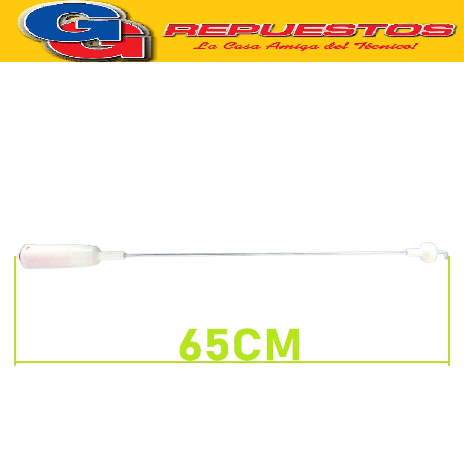 AMORTIGUADOR AJUSTABLE DE 57CM A 65CM ( X4 ) COMPATIBLE CON  LAVARROPAS CARGA SUPERIOR. REGULABLE A ROSCA JUEGO DE 4 AMORTIGUADORES / VARILLA DE SUSPENCION.