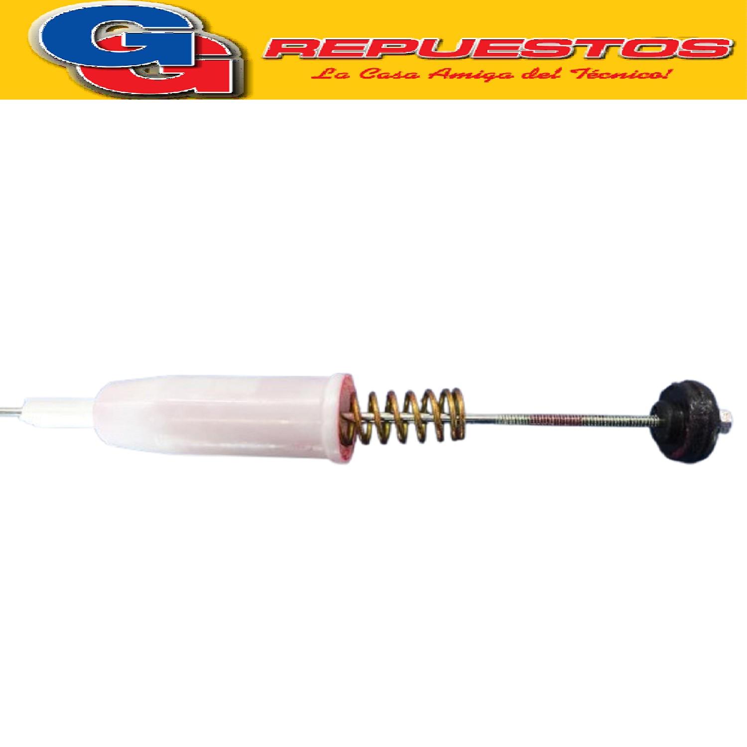 AMORTIGUADOR AJUSTABLE DE 57CM A 65CM ( X4 ) COMPATIBLE CON  LAVARROPAS CARGA SUPERIOR. REGULABLE A ROSCA JUEGO DE 4 AMORTIGUADORES / VARILLA DE SUSPENCION.