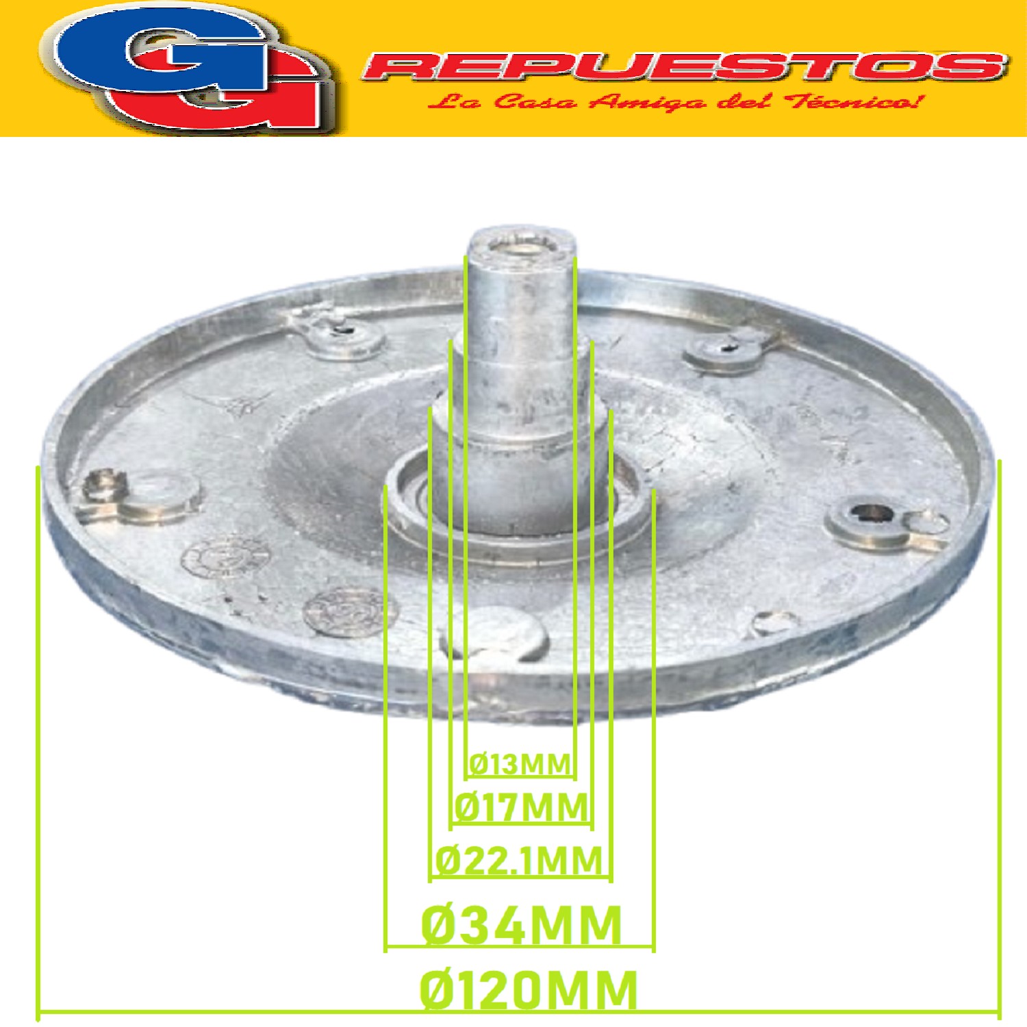 EJE Y BRIDA 5 AGUJERO LAVARROPAS PARA WHIRLPOOL PHI 2054  /  2254 NACIONAL (juego) 41041/43-AWT2255-AWT2280-AWT2285 ser_41058-AWT4083-AWH820-AWH720-AWH725-AWH735- ESLABON DE LUJO WHIRLPOOL AWE6317-AWE2017 WCS60ZB Note tecniche: Eje (Corto punta chata)y Brida (Buje 6203 AWT2054