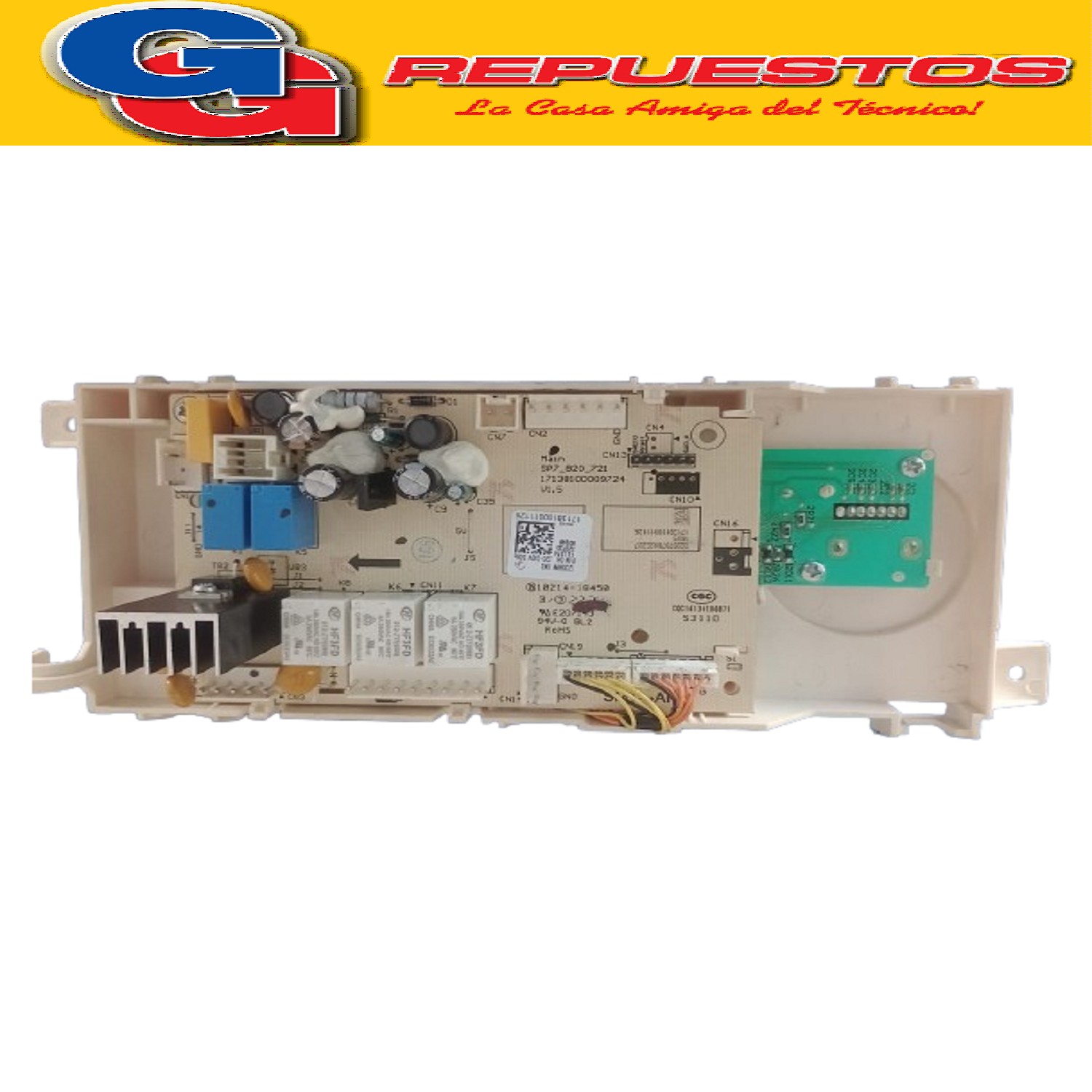 PLAQUETA MANDOS y POTENCIA LAVARROPA  PHILCO PHLF060B    PAR A PHILCO  PHLF061B-PHLF070-ZENITH ZEN060B PLACA PRINCIPAL MAIN ORIGINAL) Cod.Origen: 17138100011123 (PHILCO) PCB PHLF061B ZEN060B PHLF060B MAIN
17138100008881 (PHILCO) PCB PHLF061B ZEN060B PHLF060B MANDOS phlf070b