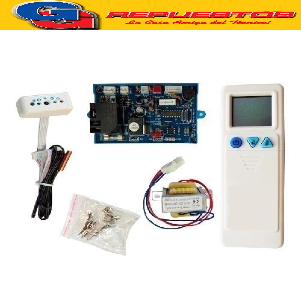 PLAQUETA AIRE ACONDICIONADO UNIVERSAL 5 VELOCIDADES PUNTO PG CON CONTROL QD-U05PG+ REMOTO 5 VEL PUNTO PG AIRE ACONDICIONADO QD-U05PG+ LT-V05PG