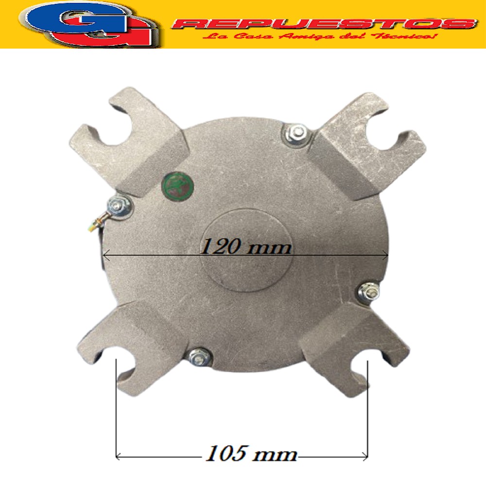 FORZADOR MOTOR CONDESADOR AIRE ACONDICIONADO YDK125-6E  (YDK 125-6E-1) 220-240V 125W 0.912A 50HZ 6P LRA 1.23 SENTIDO DE GIRO ANTIHORARIO