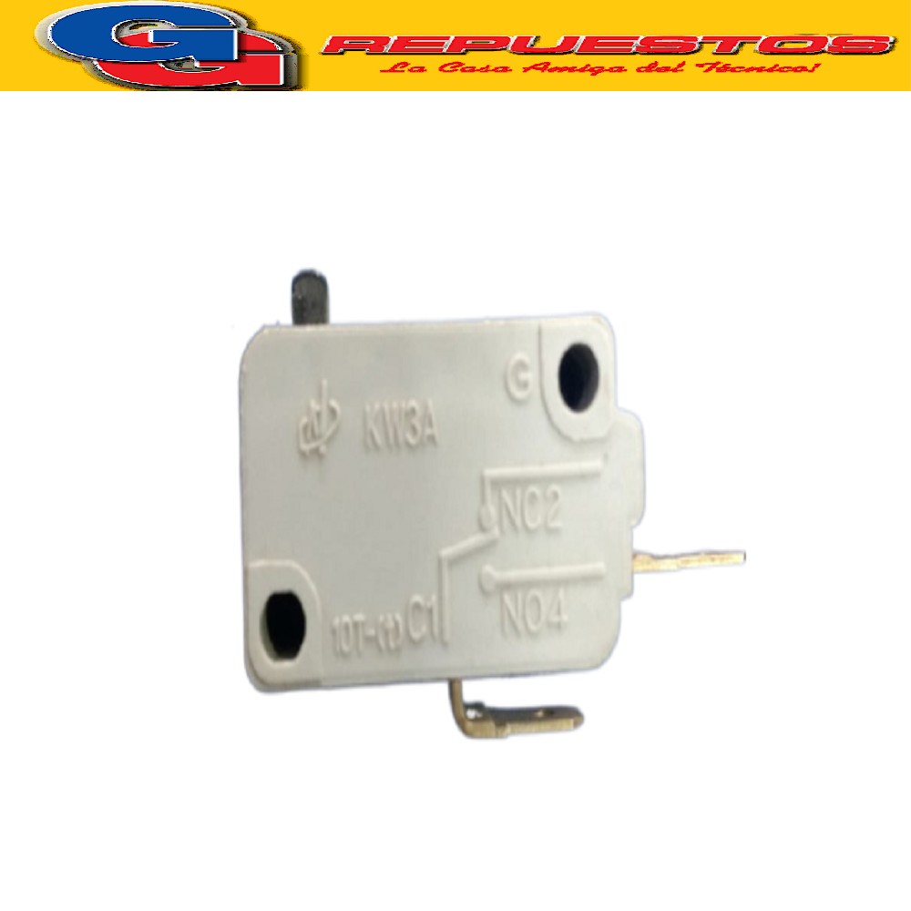 MICROSWITCH NA 2 CONTACTOS 16A 250V VARIOS USOS  SECARROPAS  NORMAL ABIERTO VARIOS USOS - MICRRONDAS .  LAVARROPAS  DREAN FAMILY 066B 066S 096A, 6 ECO, 7MAX, PATRICK LTPK67SB LTPK79SB INTERRUPTOR DE PUERTA LL0080 Cod Origen: WW01F02173