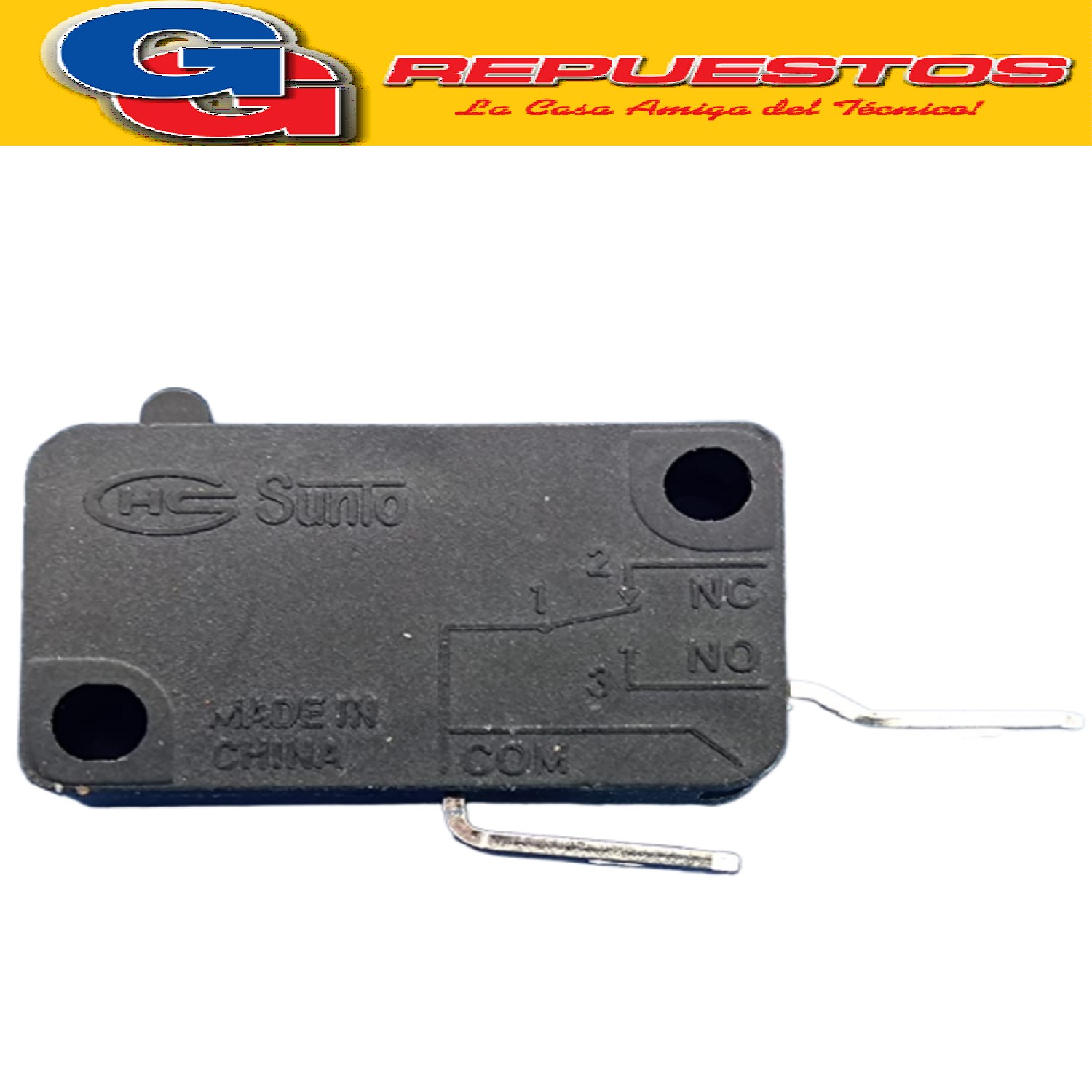 MICROSWITCH NA 2 CONTACTOS 16A 250V VARIOS USOS  SECARROPAS  NORMAL ABIERTO VARIOS USOS - MICRRONDAS .  LAVARROPAS  DREAN FAMILY 066B 066S 096A, 6 ECO, 7MAX, PATRICK LTPK67SB LTPK79SB INTERRUPTOR DE PUERTA LL0080 Cod Origen: WW01F02173