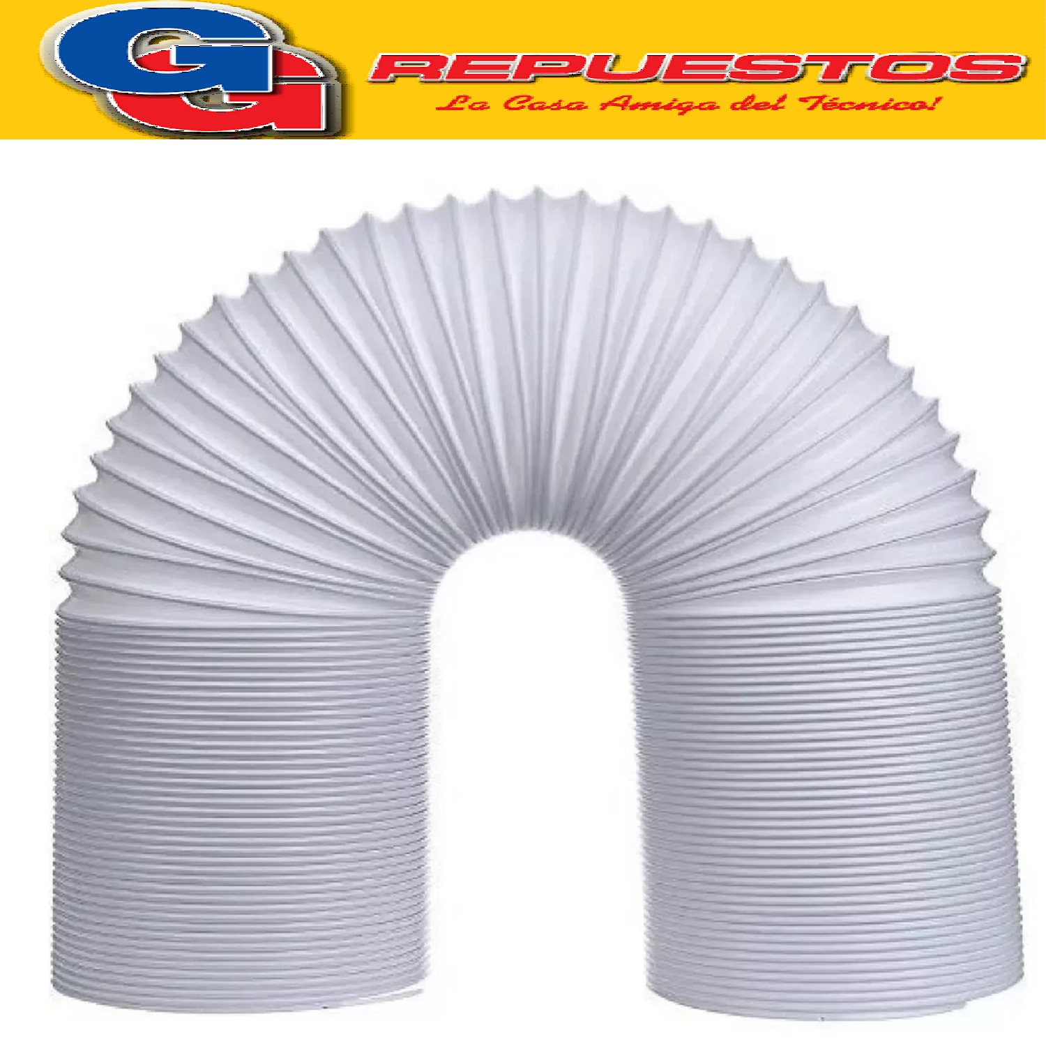 TUBO DE VENTILACION PORTATIL DE 6 PULGADAS PARA AIRE ACONDIC IONADO-SECARROPAS AIRE CALIENTE CAÑO , LARGO EXTENDIDO 2 MTS, DE PLASTICO BLANDO TIPO NYLON, NO ES AISLADO.Cod.Origen: UNIVERSAL () TUBO ESPIRAL EXTENSIBLE DE 2mtrs y 15cm de diam.Produttore: China