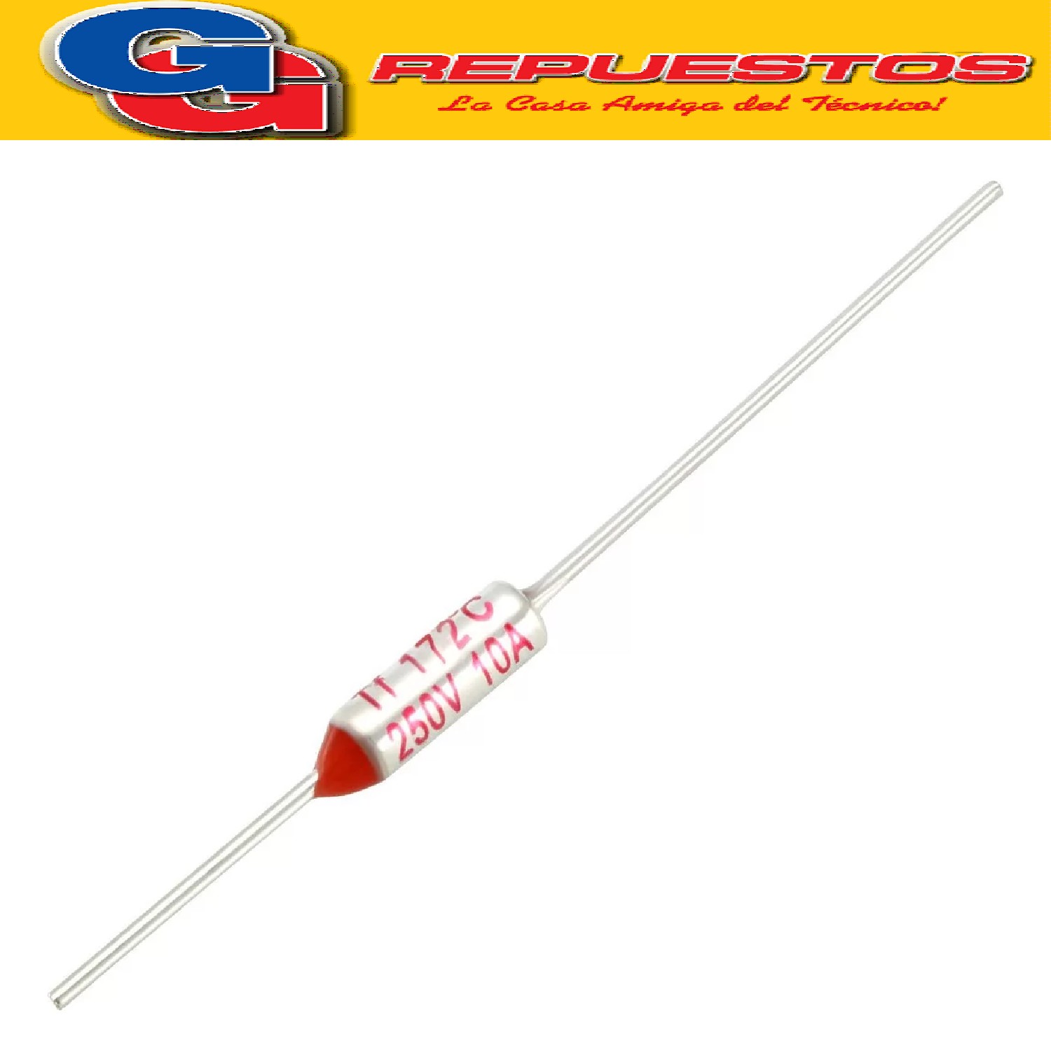 FUSIBLE TERMICO 170 ºC DIODO 172ºC