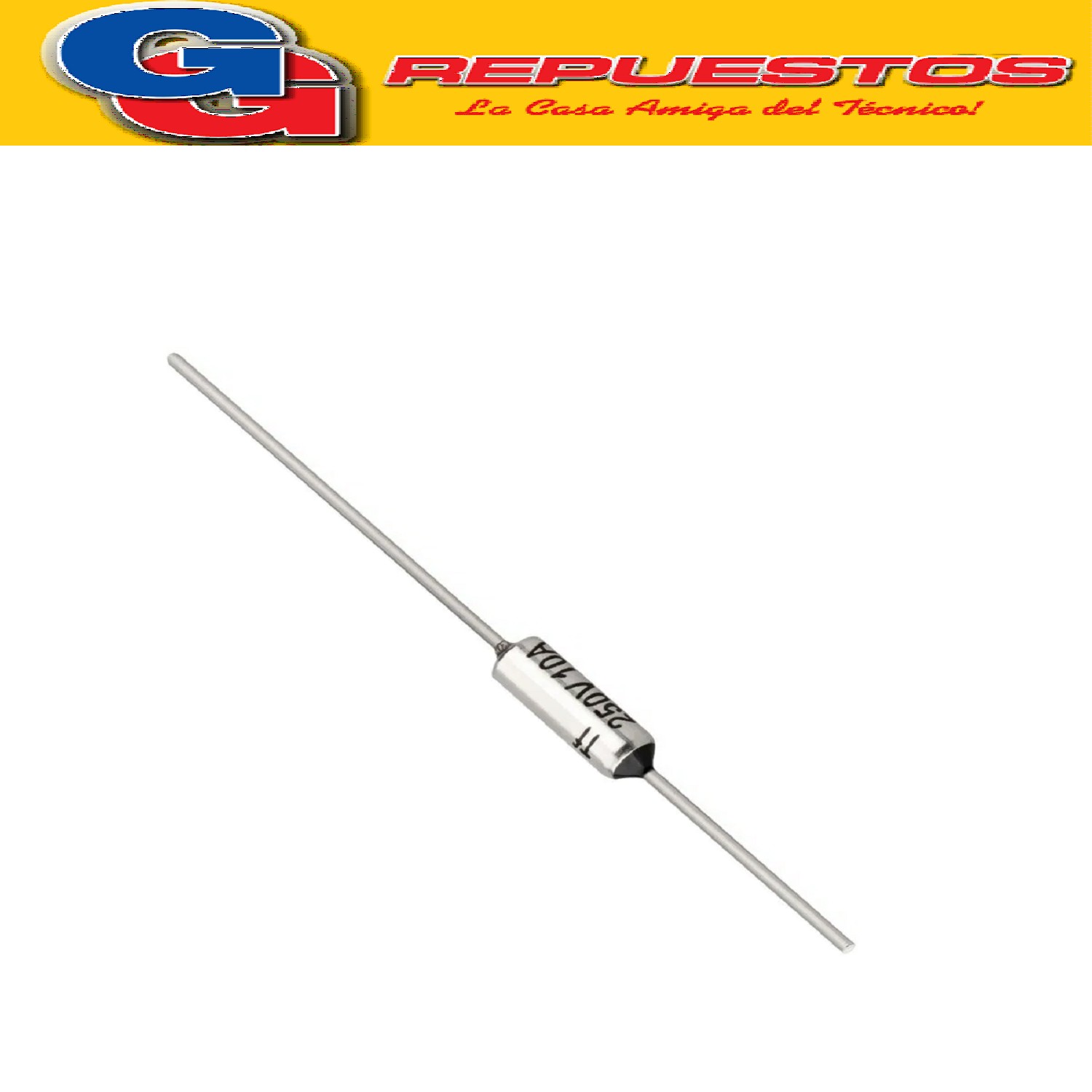 FUSIBLE TERMICO 96ºC 10A 250V DIODO