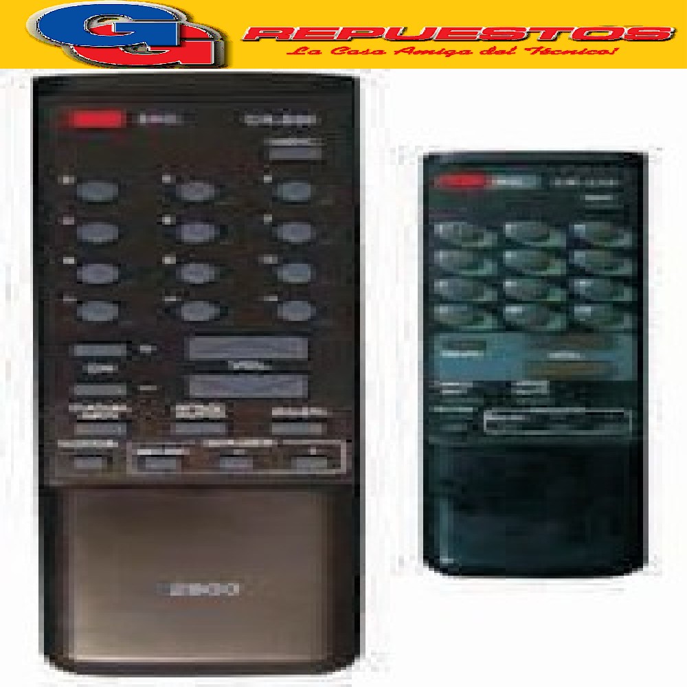 CONTROL REMOTO PARA TV COMPATIBLE CON HITACHI CR230 (2900) CPT-2100 CDH-14BM3A - CPT2011 - CPT2110