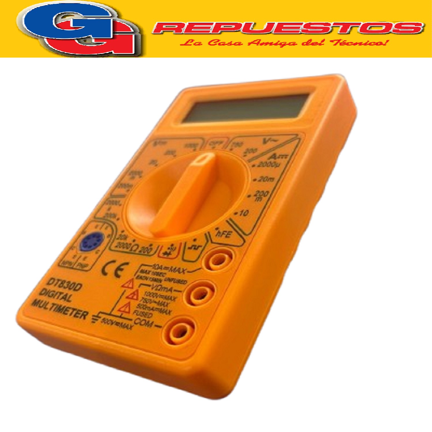 TESTER DIGITAL DT820D-DT830D-TS830D