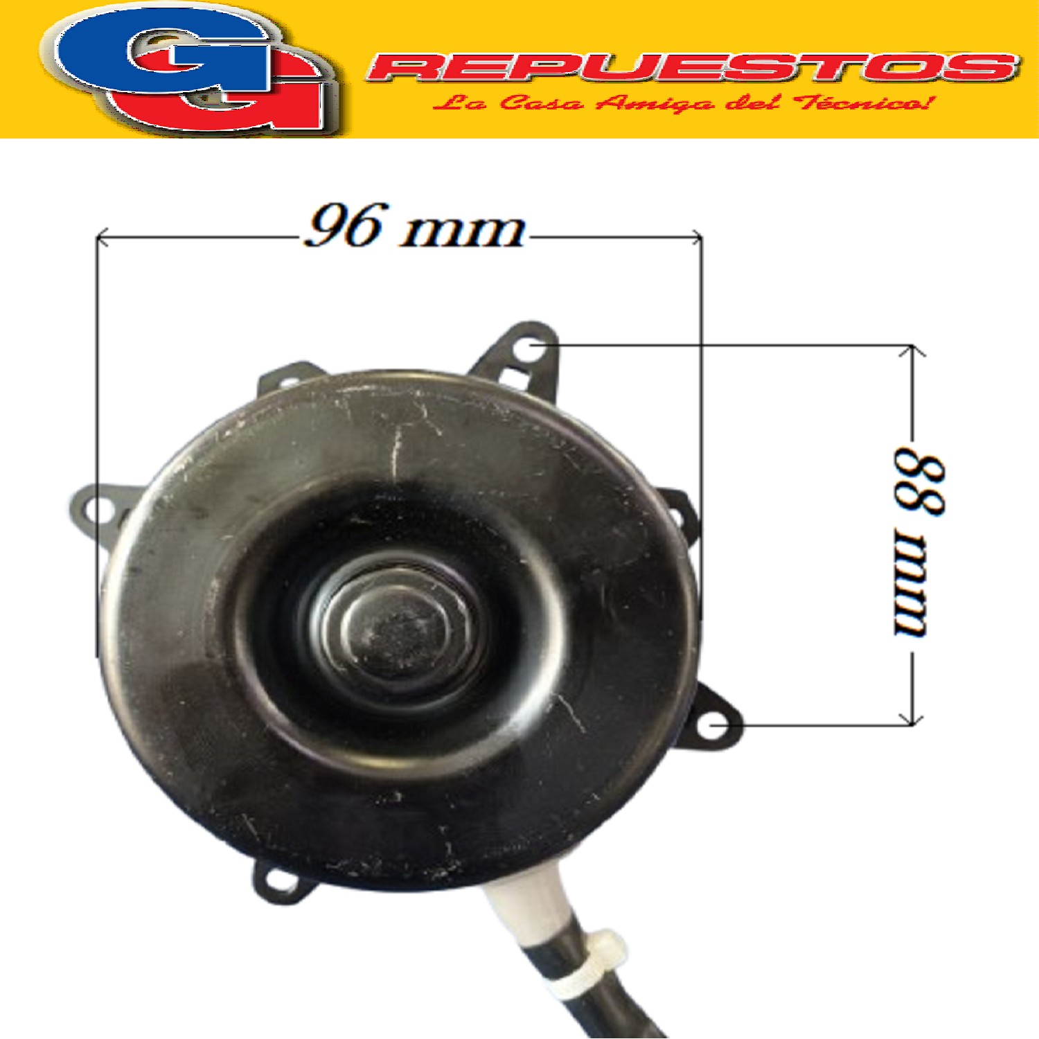 FORZADOR MOTOR CONDENSADOR AIRE ACONDICIONADO SPLIT4 Y5S613B 817L 208-240V 50HZ 6P CL:B 25W 0.35A 860RPM SENTIDO DE GIRO ANTIHORARIO