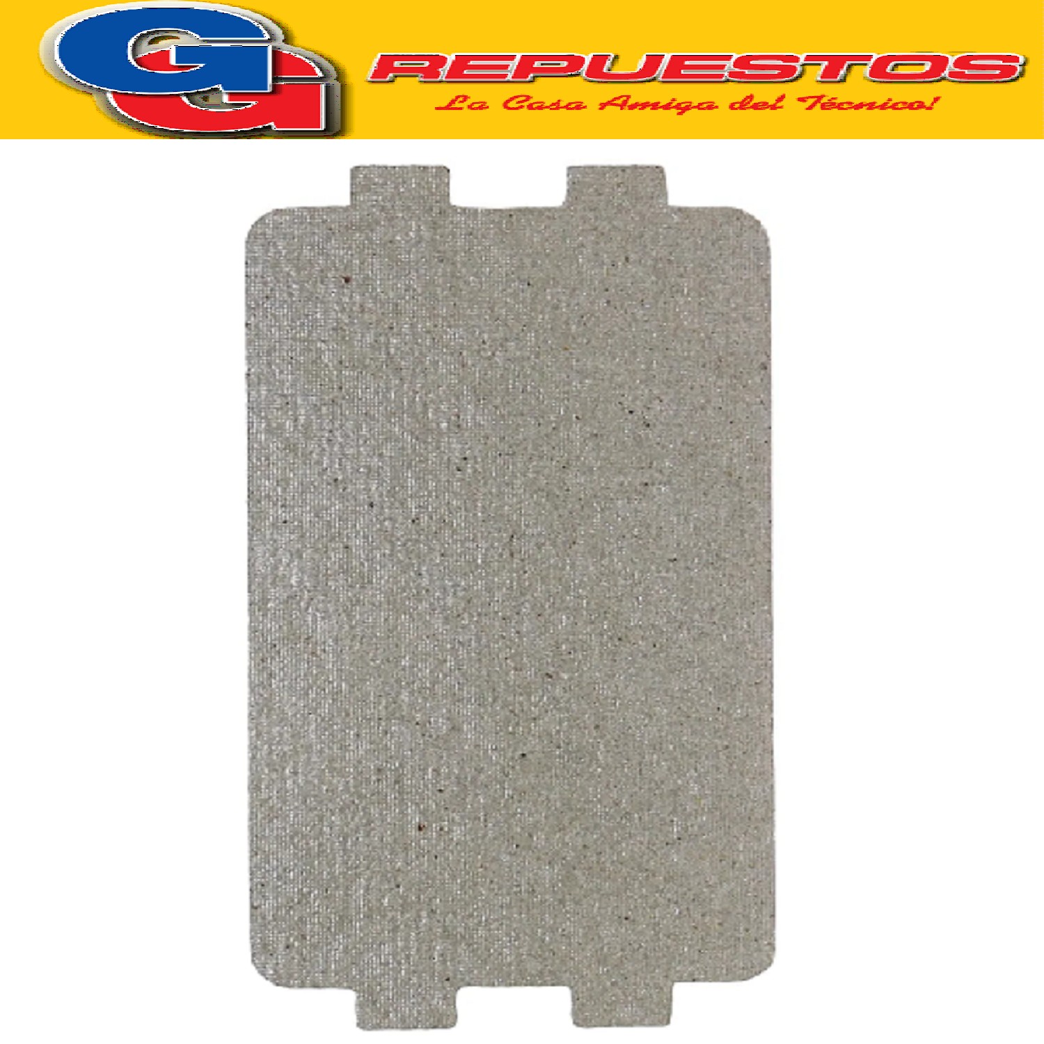 MICA PARA MICROONDAS 11,5 X 6,5 CON 4 OREJAS