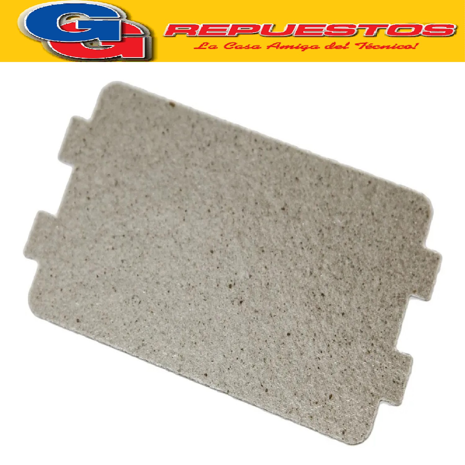 MICA PARA MICROONDAS 11,5 X 6,5 CON 4 OREJAS