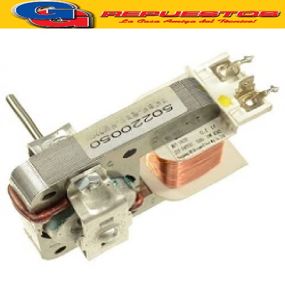 MOTOR VENTILADOR MICROONDAS EJE LISO FORZADOR (DIAMETRO EJE  3 mm) 220 V 0.30 A LARGO DEL EJE 32 mm