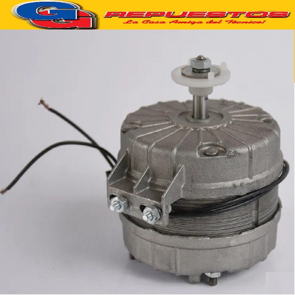 MOTOR FORZADOR REDONDO NACIONAL RO-FE PARA PALA DE 25 CM 250 DOS RODAMIENTOS. F(c/adaptador) c/base