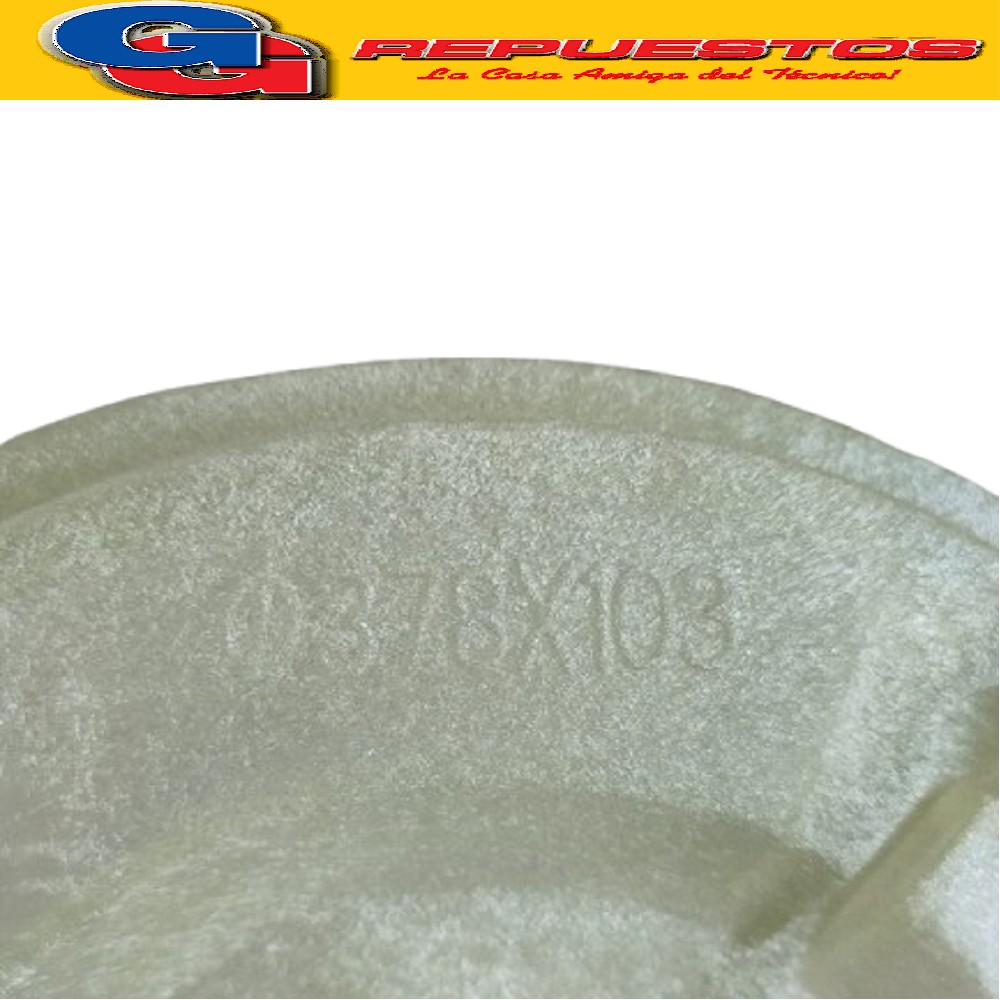 HELICE PALA CONDENSADORA AIRE SPLIT 3 ASPAS 378X103 SENTIDO  DE GIRO ANTIHORARIO eje de 8 mm