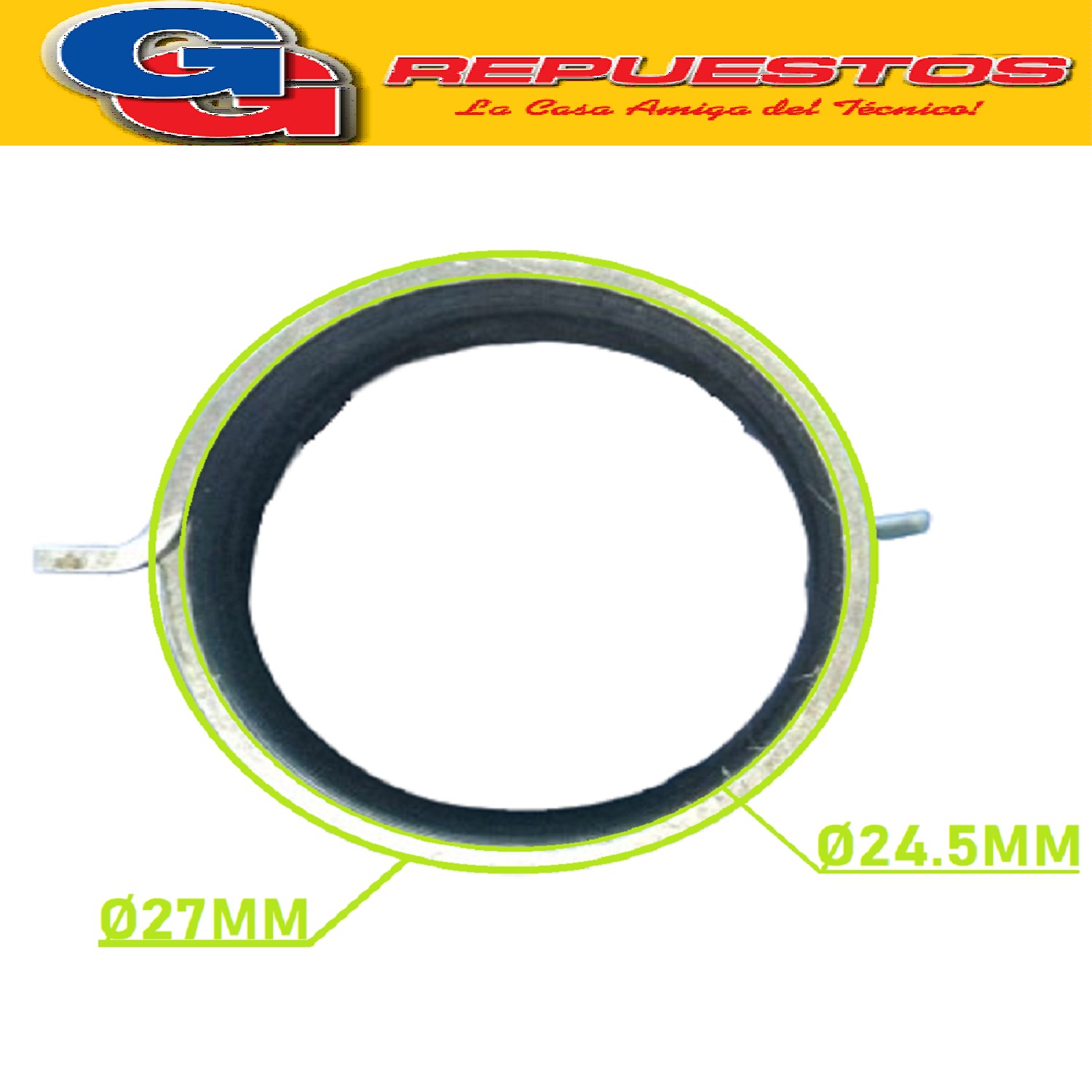 KIT DE REPARACION PARA CAJA DE LAVARROPAS FUZZY CON CHAPON / RESORTE Y DOS ENGRANAGES ELECTROLUX ELACW09 ELACW10 ELAC09 - ELAC10 - 2770007 2770019
