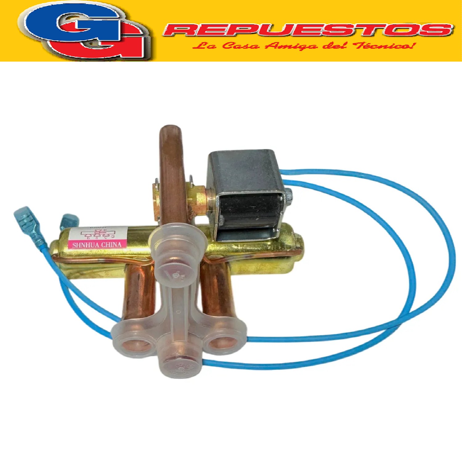 VALVULA INVERSORA AIRE ACONDICIONADO 3000 A 9000 FRIG. 1 DE  3/8 Y 3 DE 1/2