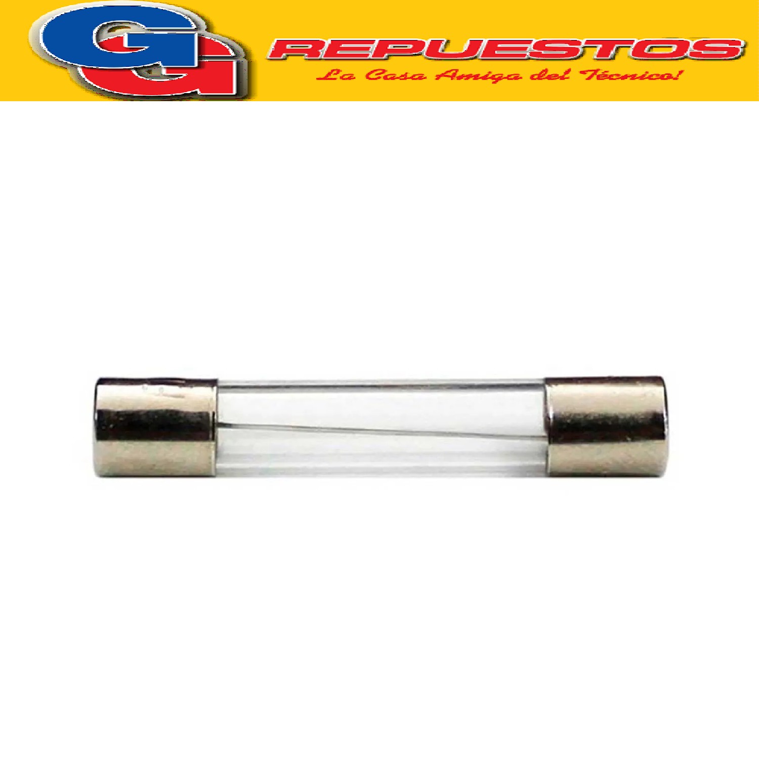 FUSIBLE VIDRIO 20MM 0.50A - 250V