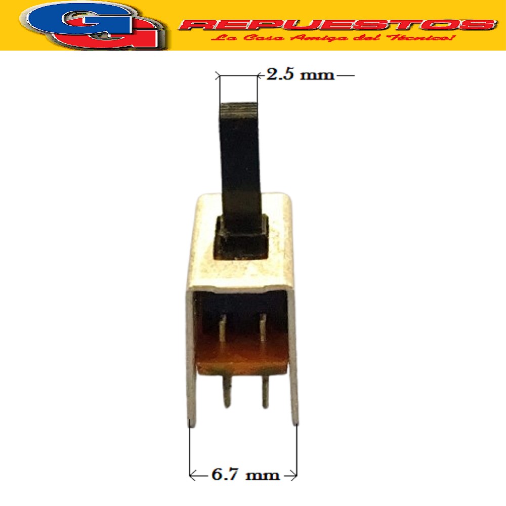 LLAVE SELECTORA DESLIZABLE LL0200 3 POSICIONES