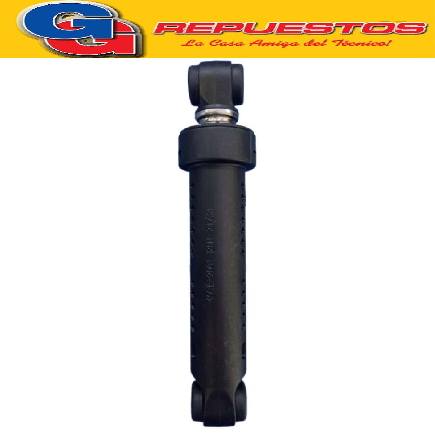 AMORTIGUADOR LARGO 120N PARA LAVARROPAS SAMSUNG  WF1904-1804 -1702 -8650 -8508 adaptable a lavarropas samsung y algunos LG