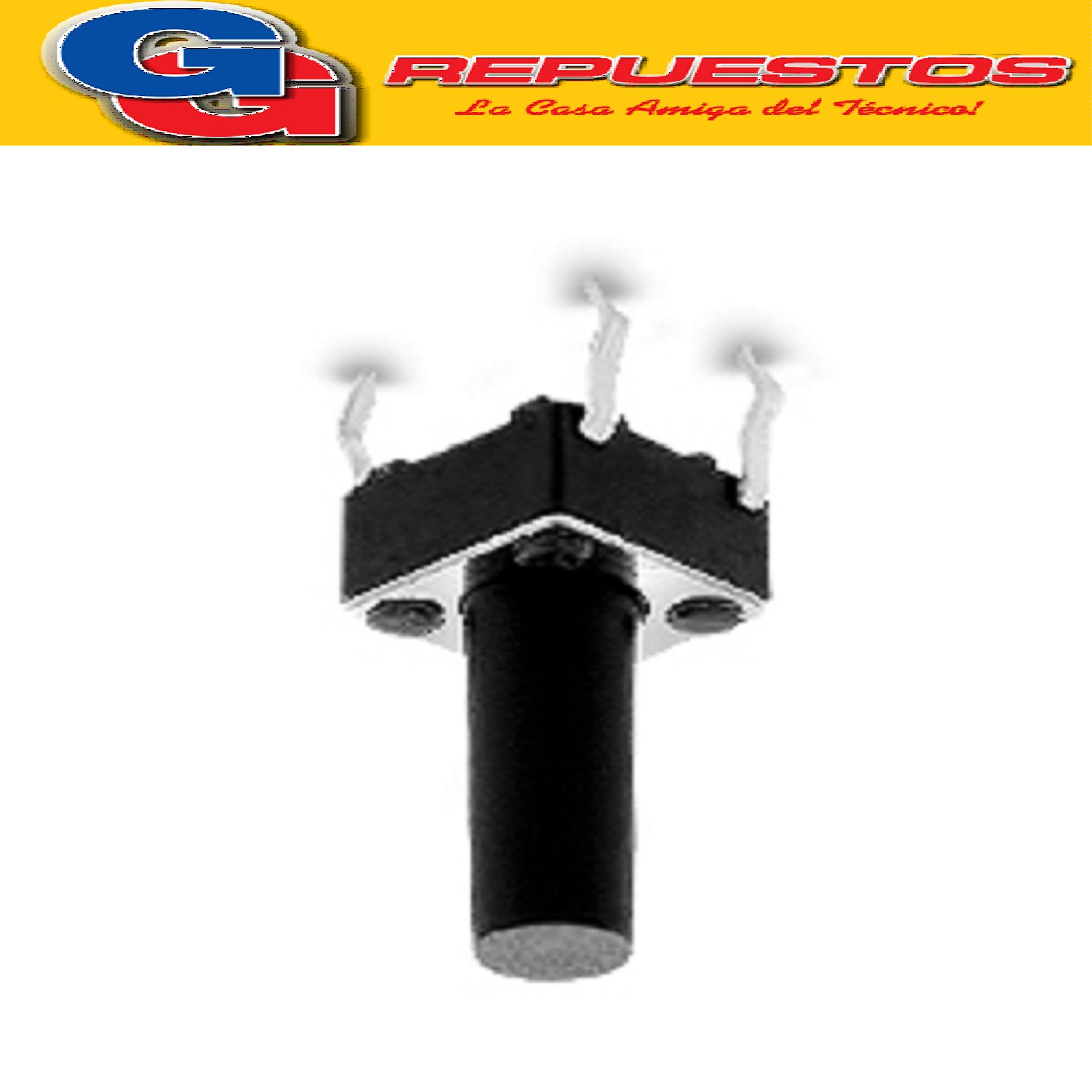 MICROSWITCH TSC12 TACT SWITCH 4 PATAS 6x6 CUADRADO 12mm