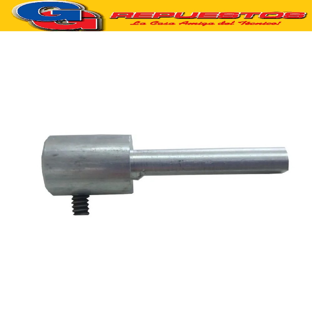PROLONGADOR BUJE TURBINA PARA FORZADOR SPLIT PARA EJE 8 MM L ARGO TOTAL 6 CM PROLONGADOR DE ALUMINIO RAPTOR TOOLS