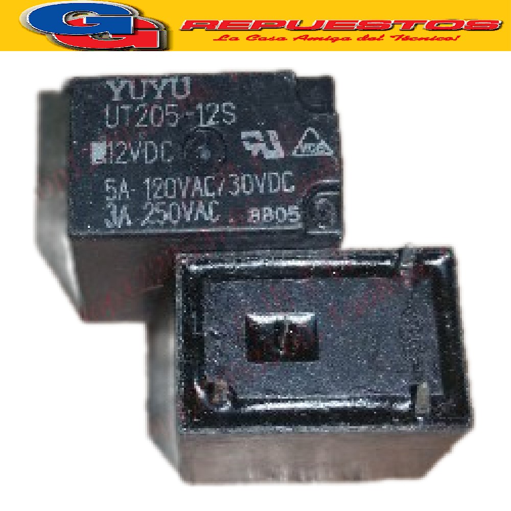 RELAY RE915 12V CON DOBLE LLAVE 3A