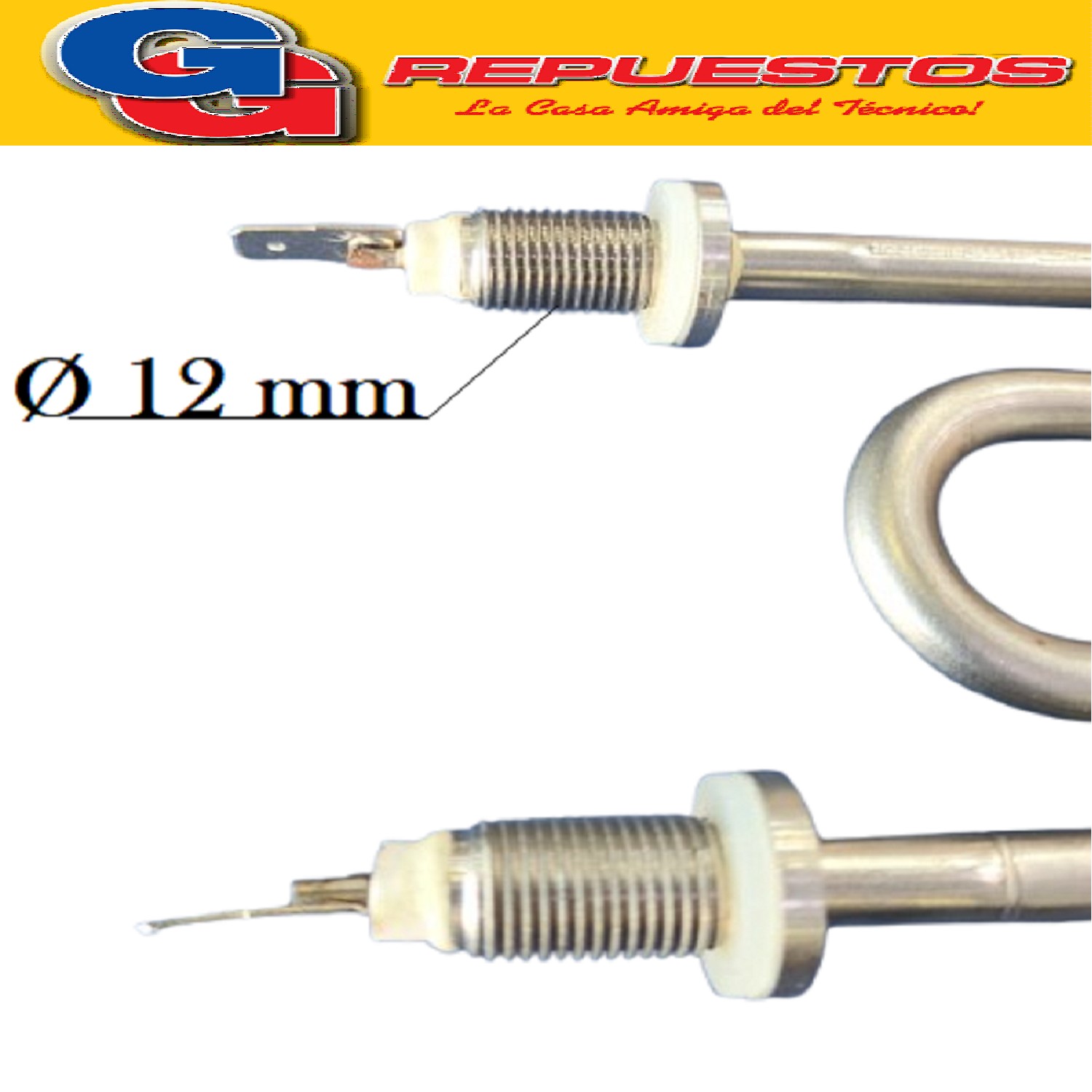 RESISTENCIA LAVAVAJILLAS PARA BGH 122W 220V 674001100054 131 2 S13317