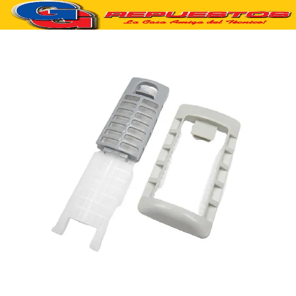 FILTRO JUNTA PELUSA REJILLA PARA LAVARROPAS LG  (MODELOS NUE VOS Cod.Origen: LG () NET BAG WFB89087