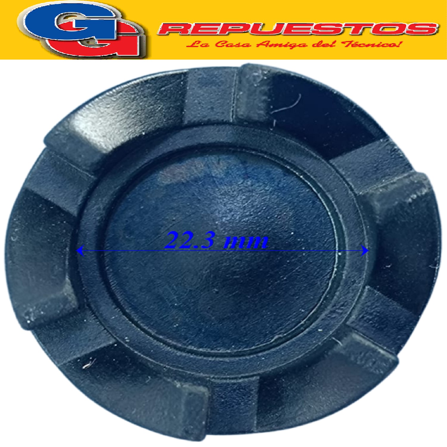 CARDAN DE GOMA PARA LICUADORA LILIANA AM230 AM233 AM236 DE GOMA CON ROSCA DE 4.2 MM SENTIDO HORARIO ZZAM4485