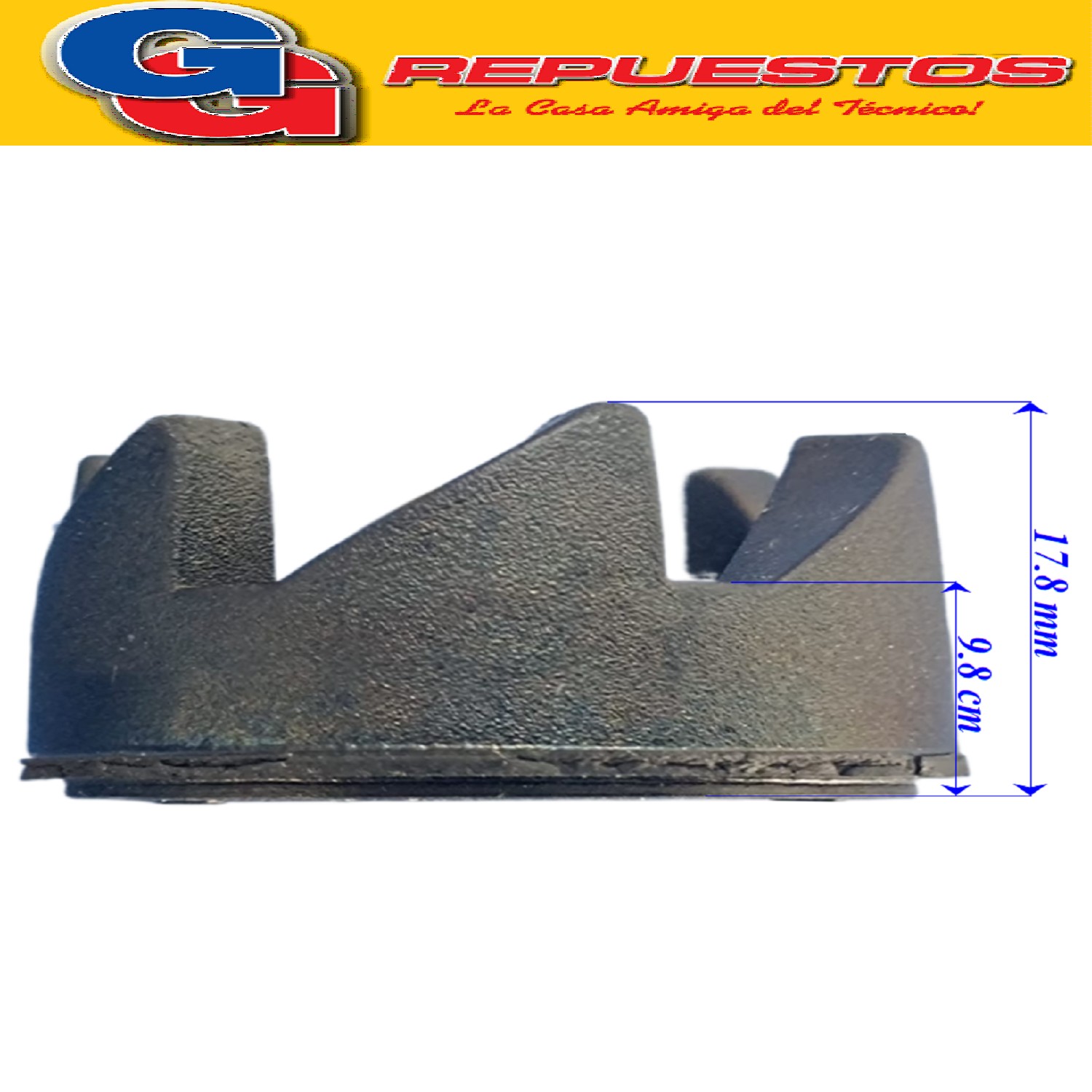 CARDAN DE GOMA PARA LICUADORA LILIANA AM230 AM233 AM236 DE GOMA CON ROSCA DE 4.2 MM SENTIDO HORARIO ZZAM4485