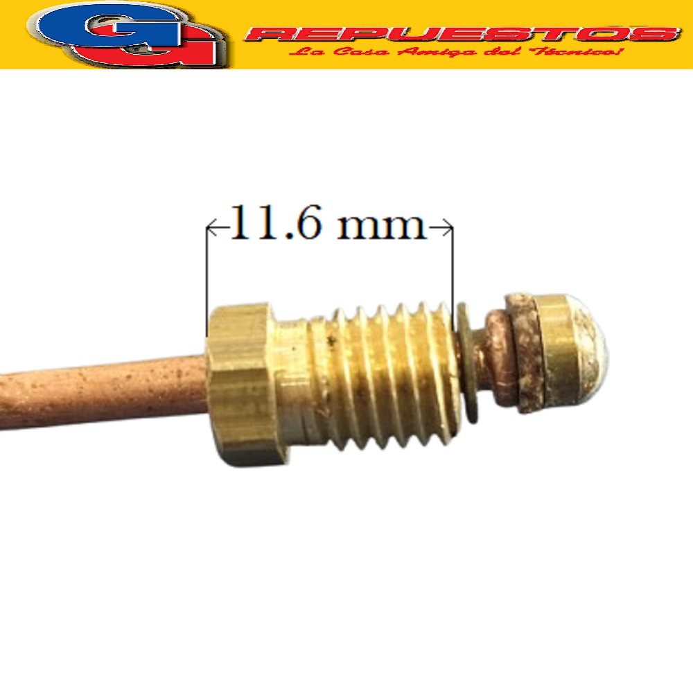 TERMOCUPLAS SOPORTE ROSCADO 700 CM 8X1