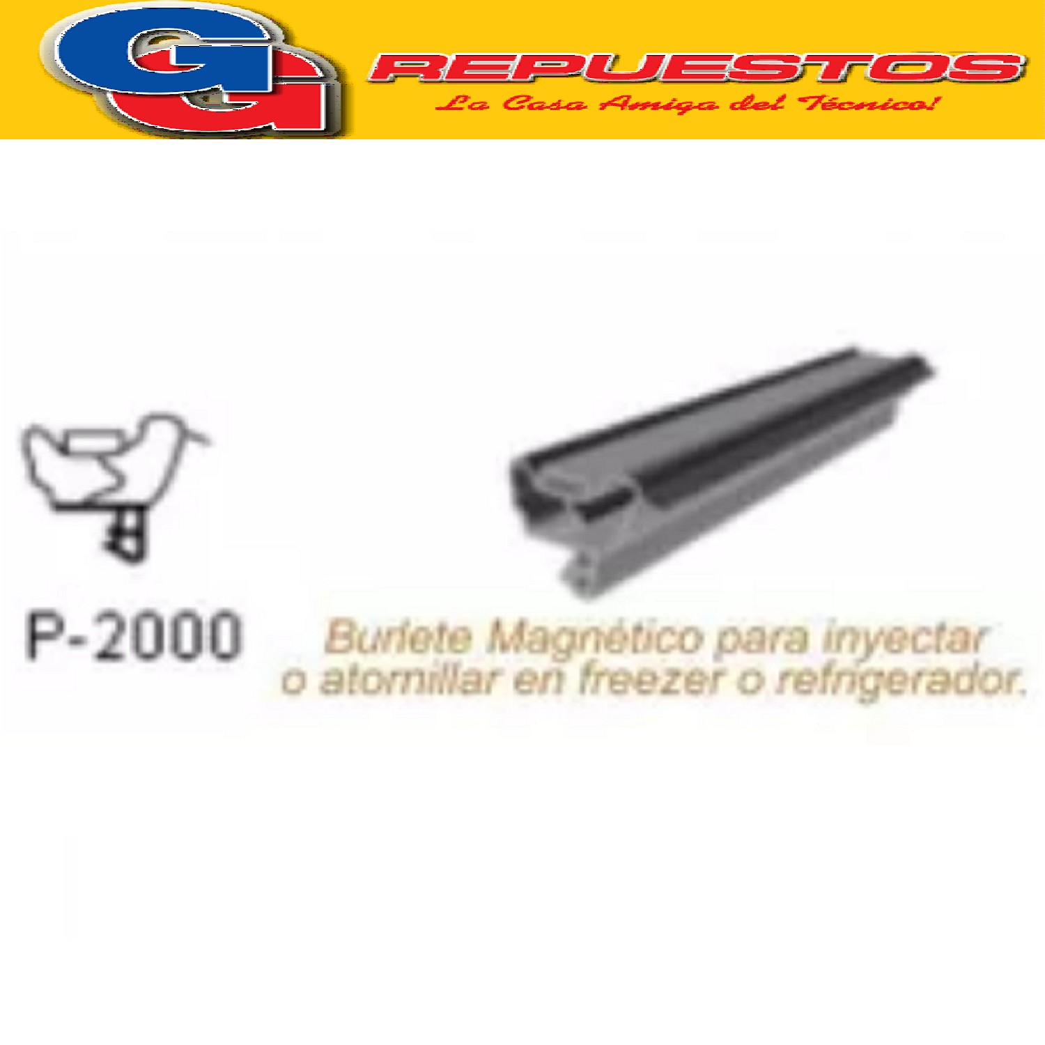 BURLETE PARA HELADERA Ang. P/1095 1450 x 750mm. SOFT GRIS A  TORNILLO