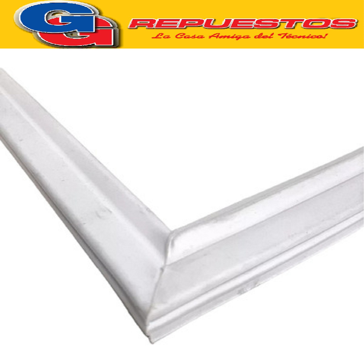BURLETE PARA HELADERA Ang. P/1095 1450 x 750mm. SOFT BLANCO  A TORNILLO