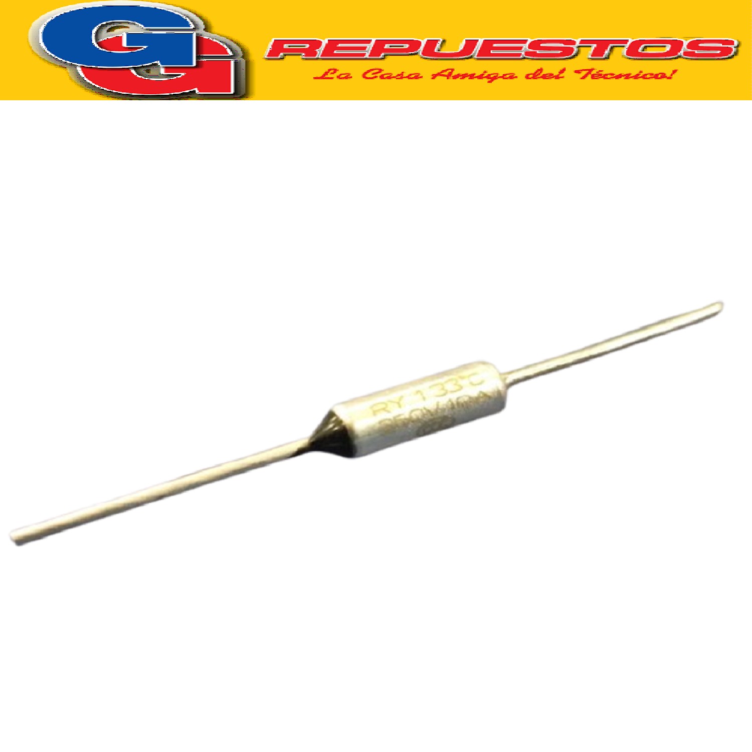 FUSIBLE TERMICO 130ºC 10A DIODO